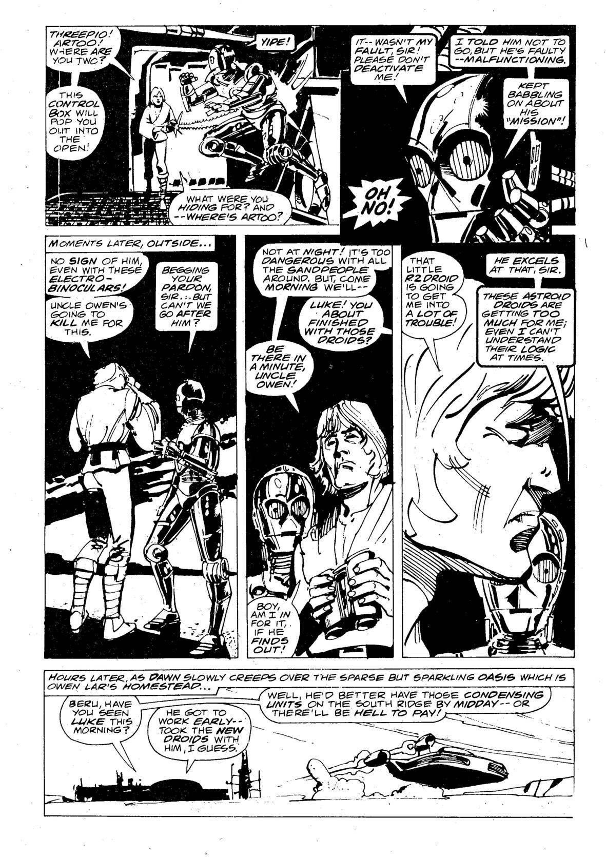 Read online Star Wars Weekly: The Empire Strikes Back comic -  Issue #138 - 21