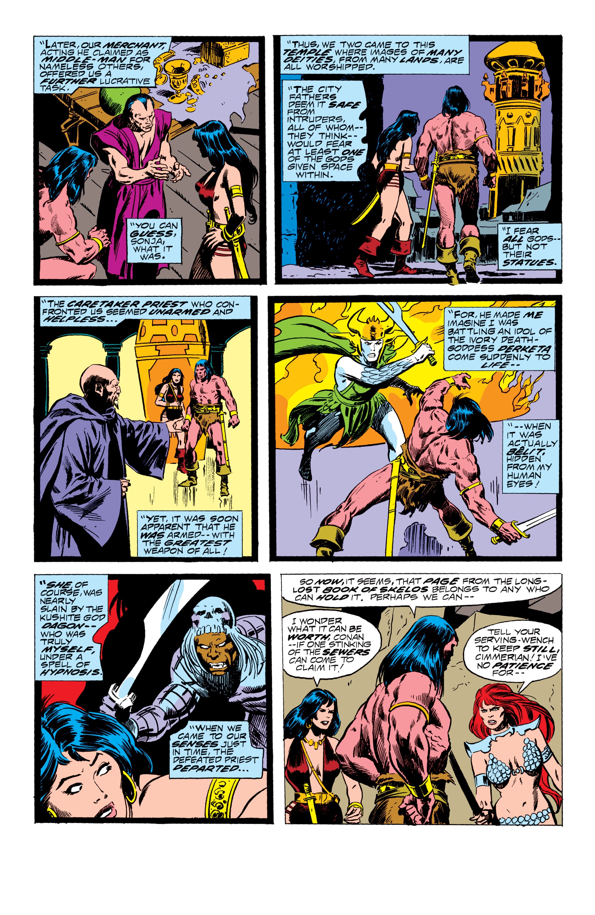 Read online Conan the Barbarian Epic Collection: The Original Marvel Years - Of Once and Future Kings comic -  Issue # TPB (Part 2) - 39
