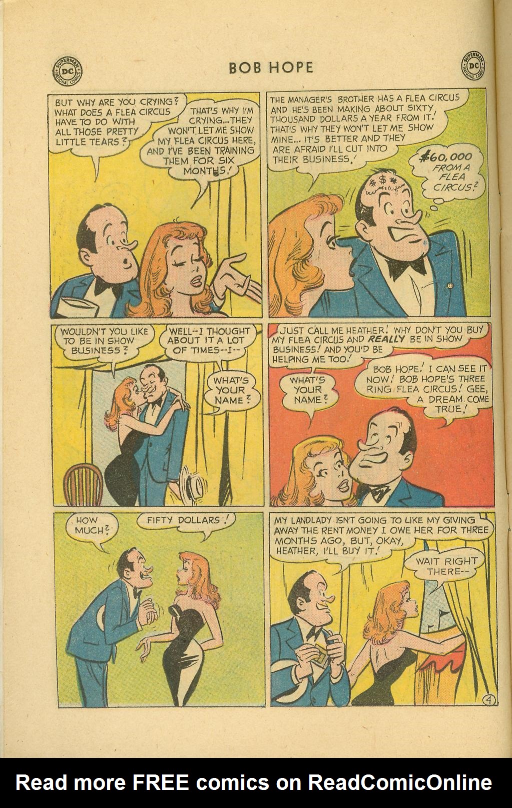 Read online The Adventures of Bob Hope comic -  Issue #67 - 6