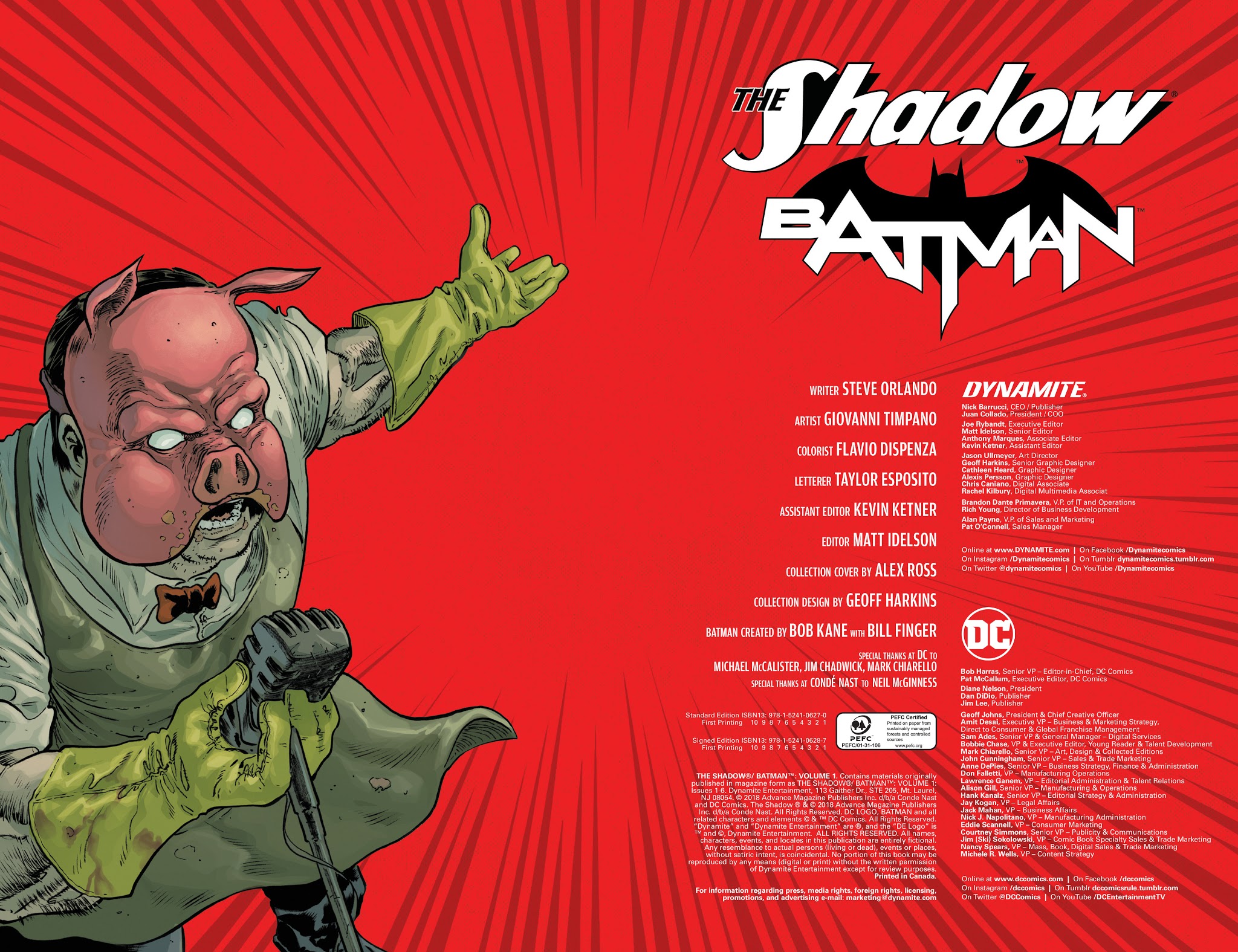 Read online The Shadow/Batman comic -  Issue # _TPB - 4