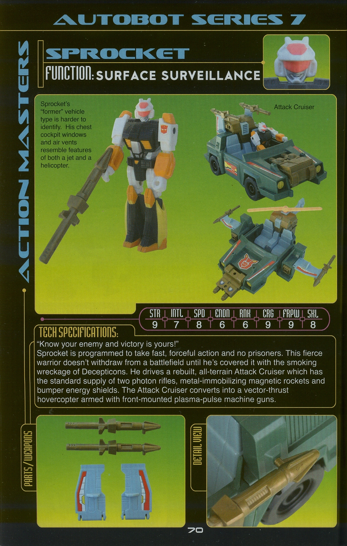 Read online Cybertronian: An Unofficial Transformers Recognition Guide comic -  Issue #5 - 69