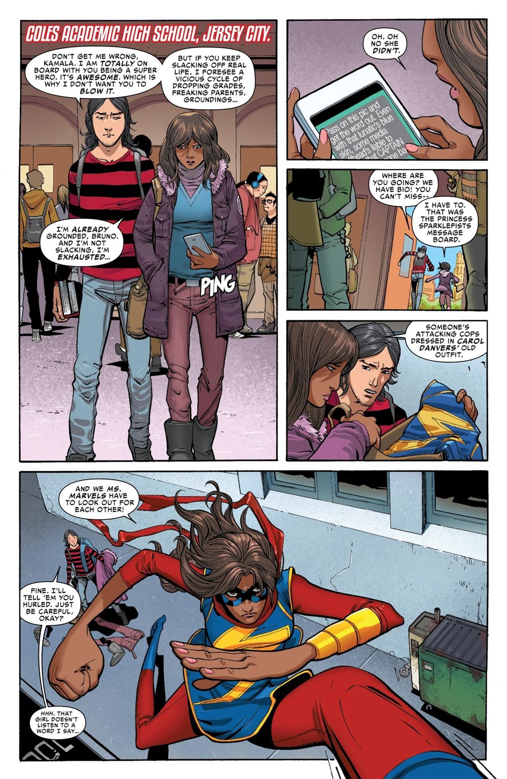 Read online Ms. Marvel Meets The Marvel Universe comic -  Issue # TPB (Part 1) - 92