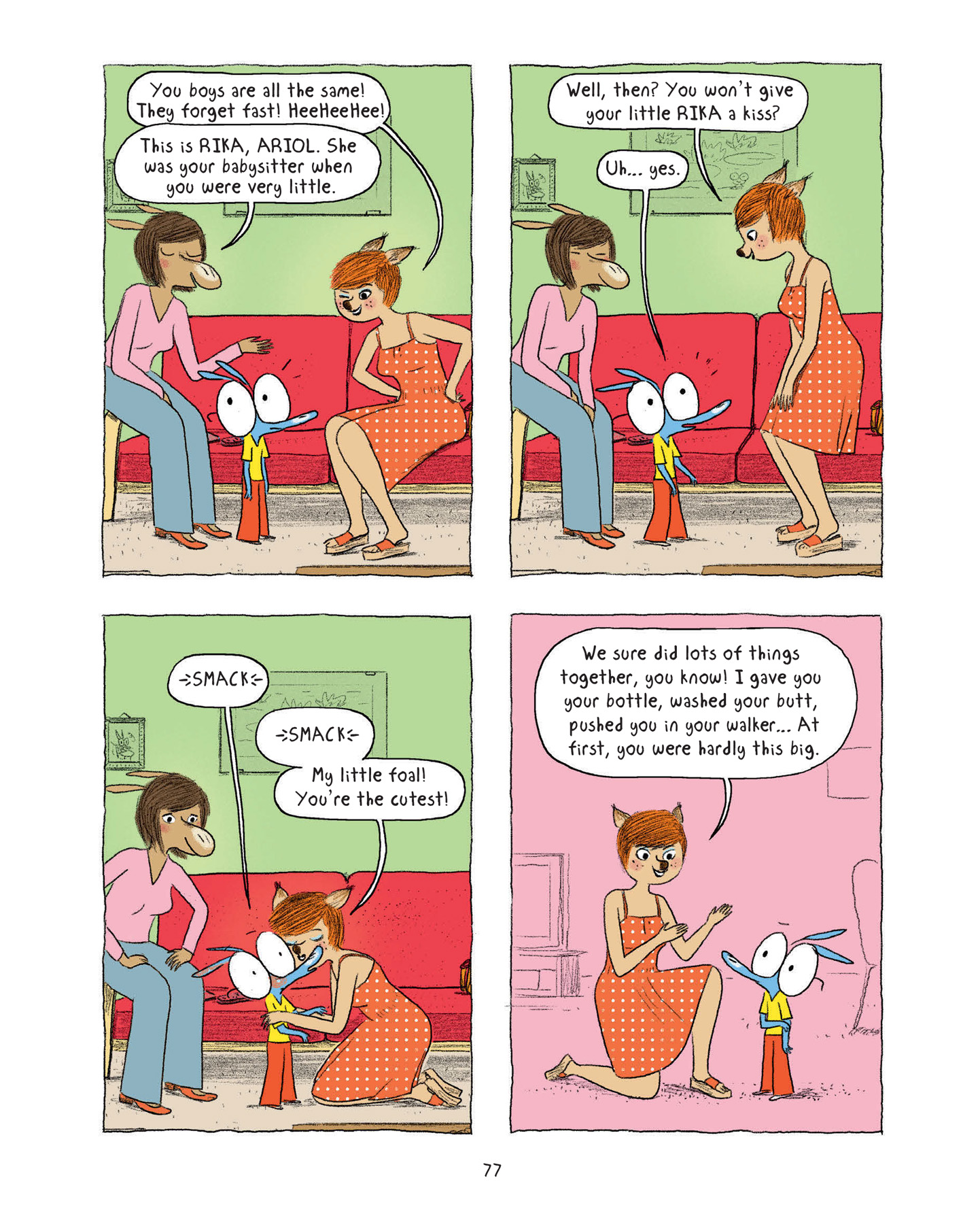 Read online Ariol comic -  Issue # TPB 5 - 79