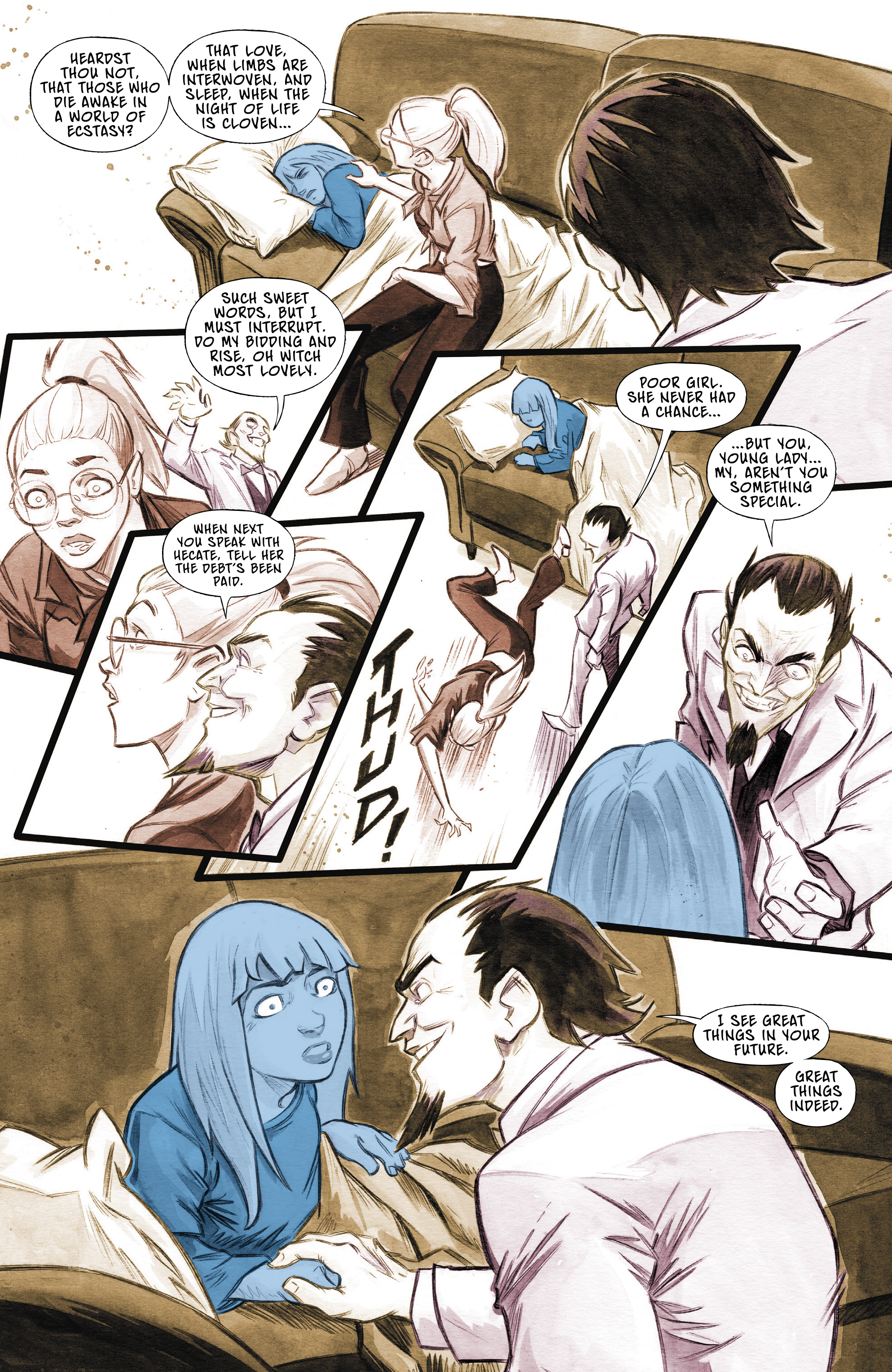 Read online Vampirella: Dead Flowers comic -  Issue #3 - 12