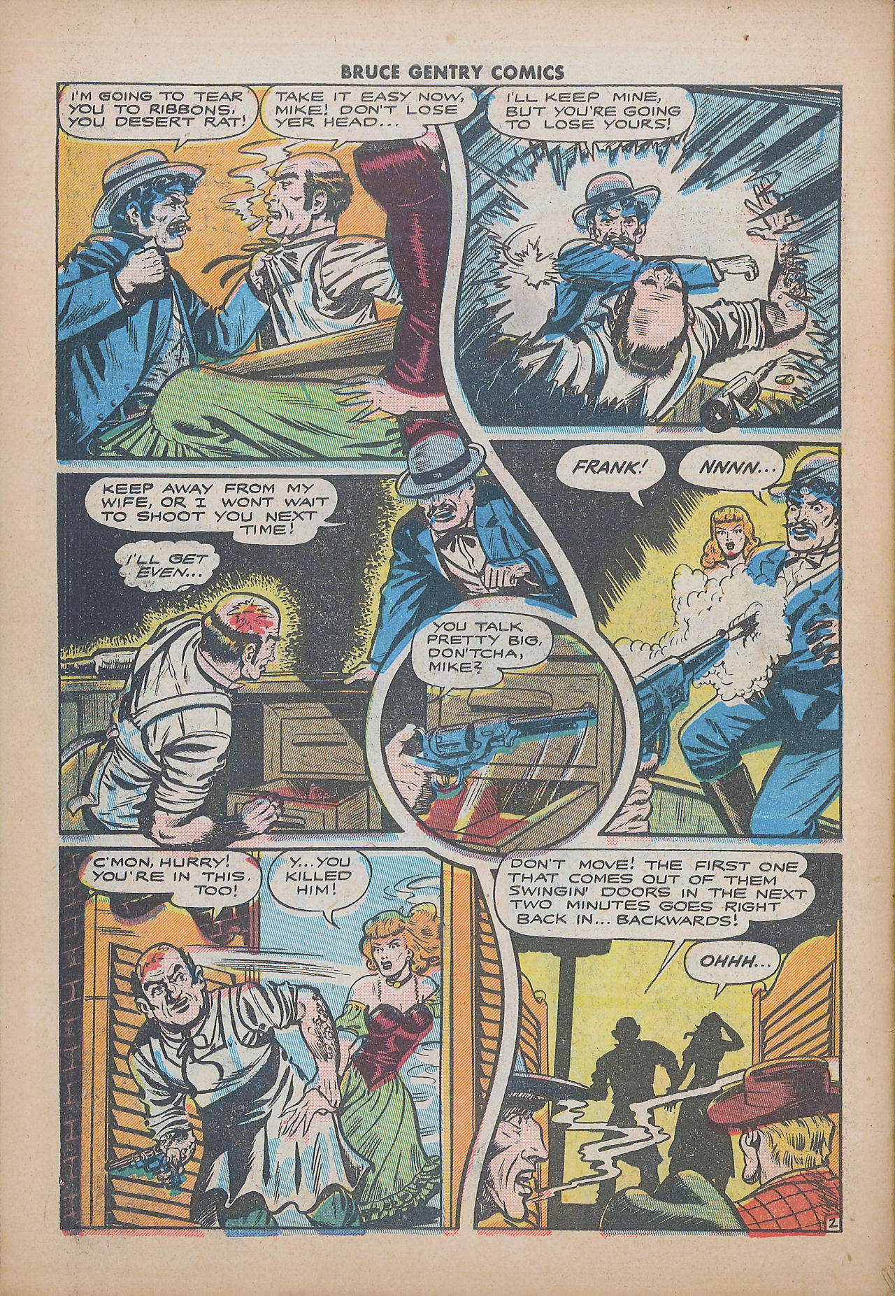 Read online Bruce Gentry comic -  Issue #2 - 30