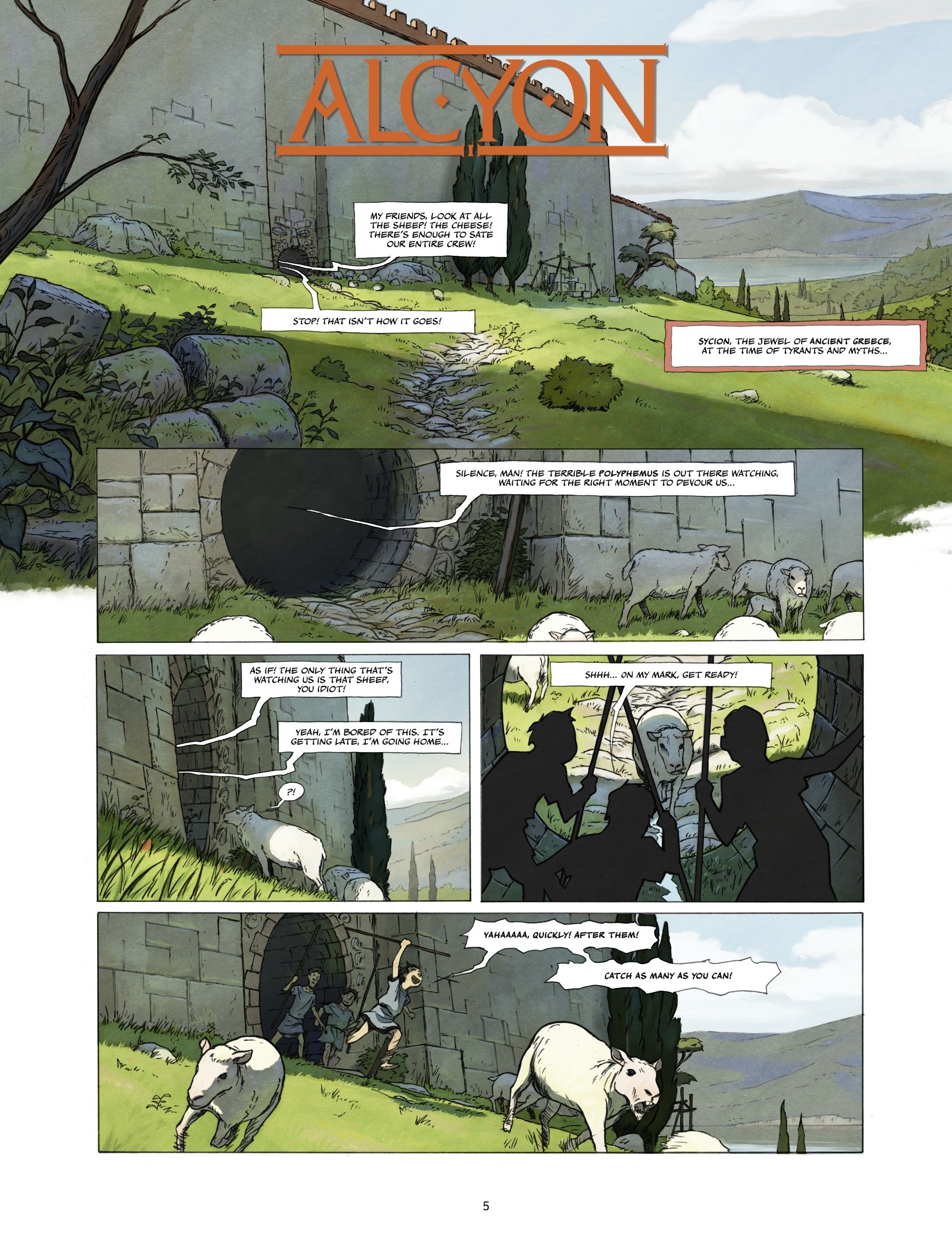 Read online Alcyon comic -  Issue #1 - 5