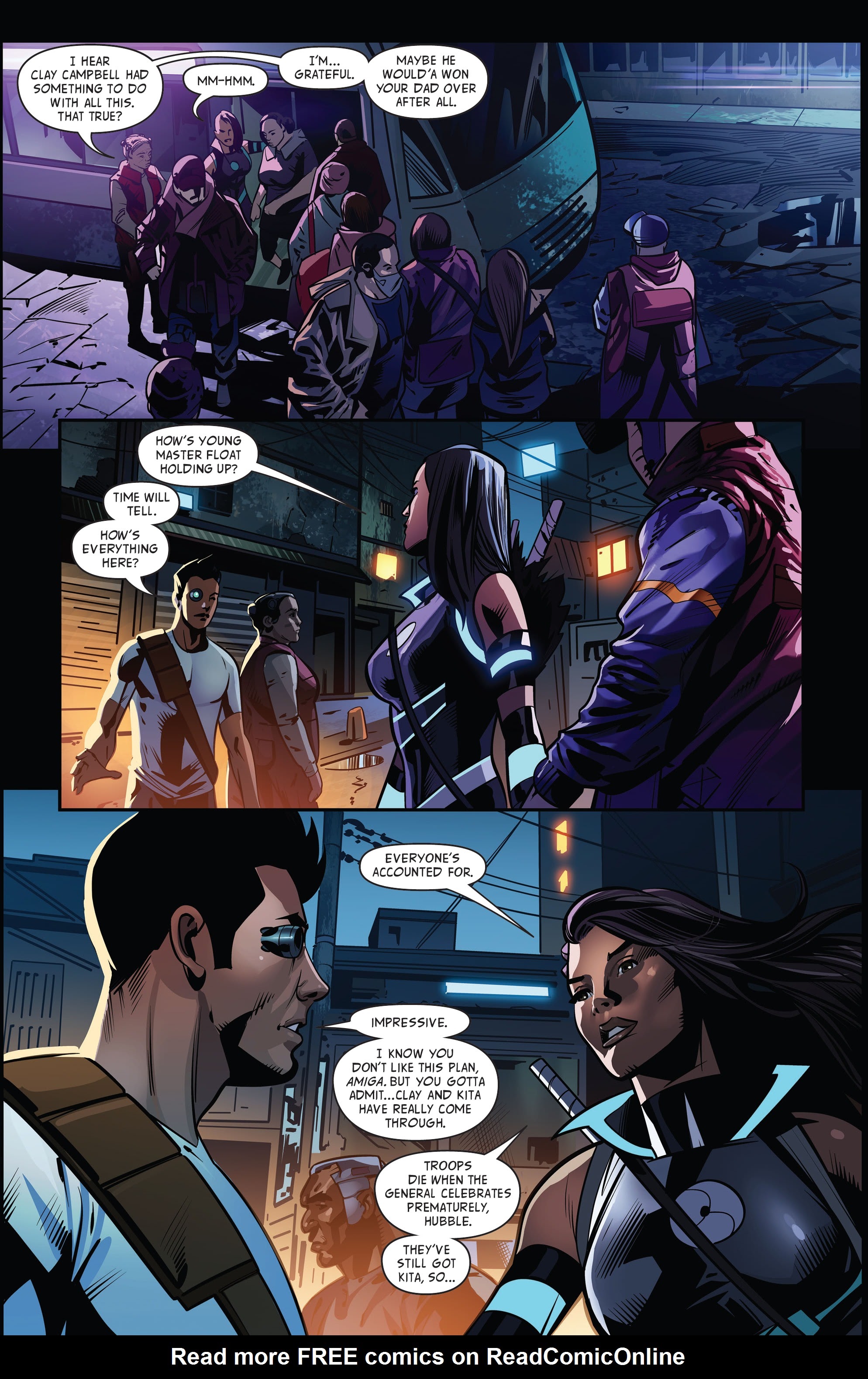 Read online Neon Future (2020) comic -  Issue #5 - 14