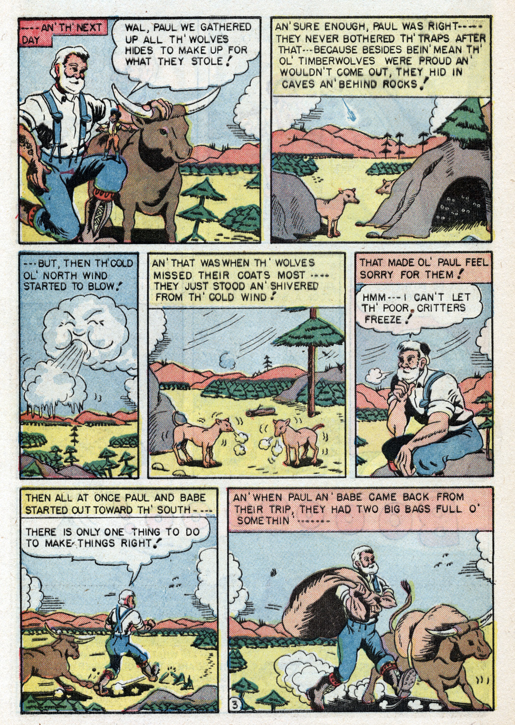 Read online Cowboy Western Comics (1948) comic -  Issue #20 - 23