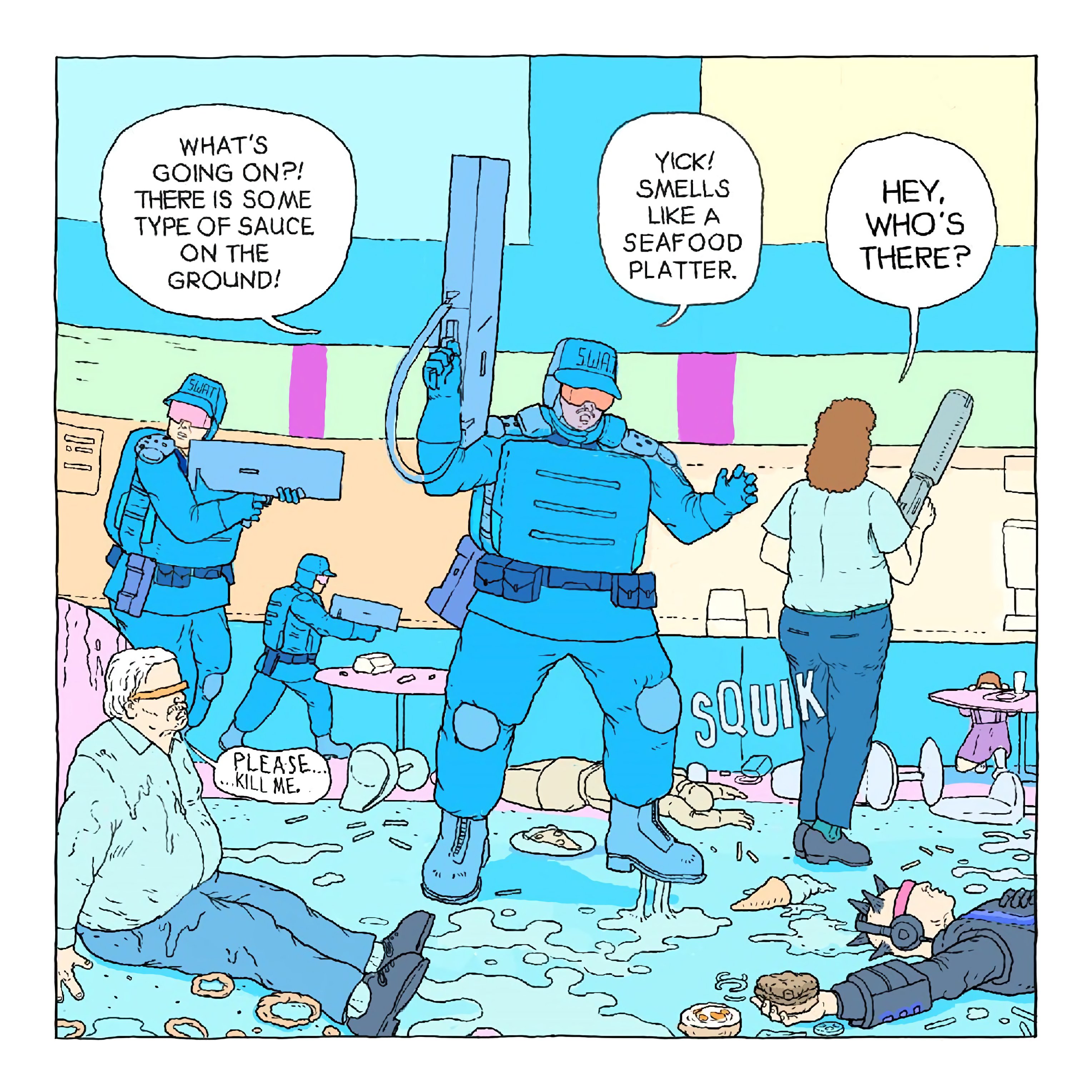 Read online Mullet Cop: License to Krill comic -  Issue # Full - 15