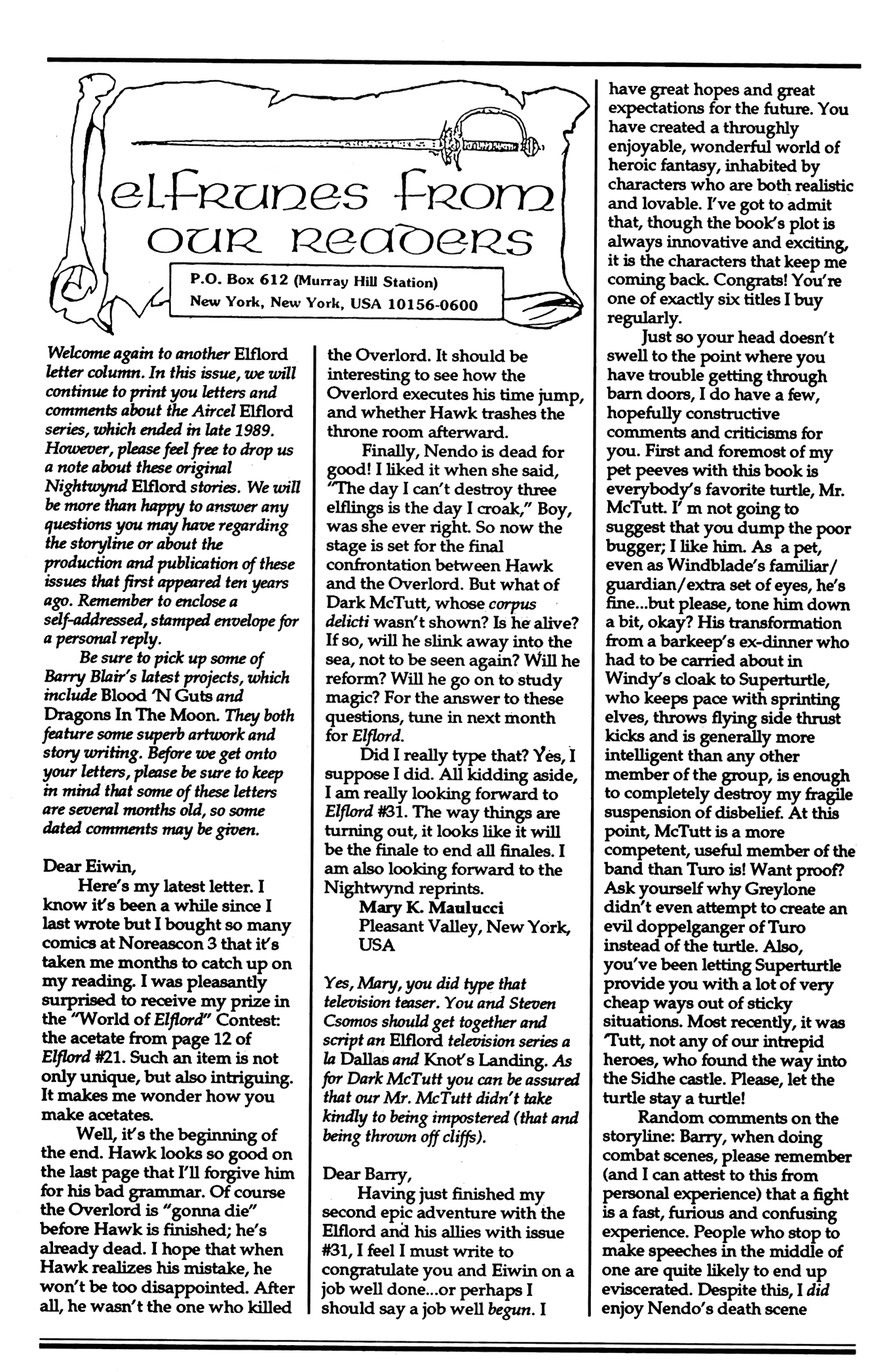 Read online Elflord Chronicles comic -  Issue #3 - 31