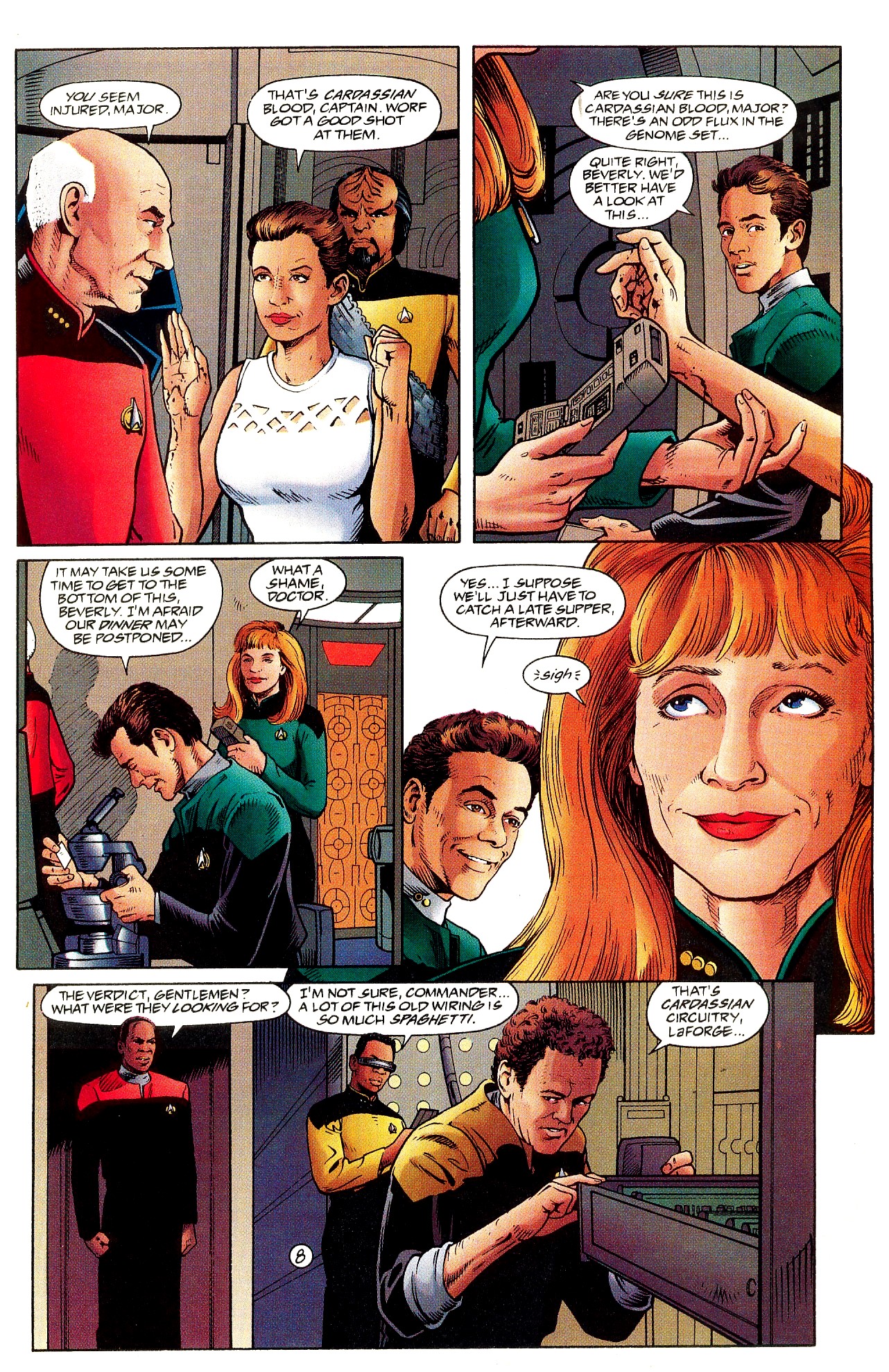 Read online Star Trek: Deep Space Nine/The Next Generation comic -  Issue #1 - 10