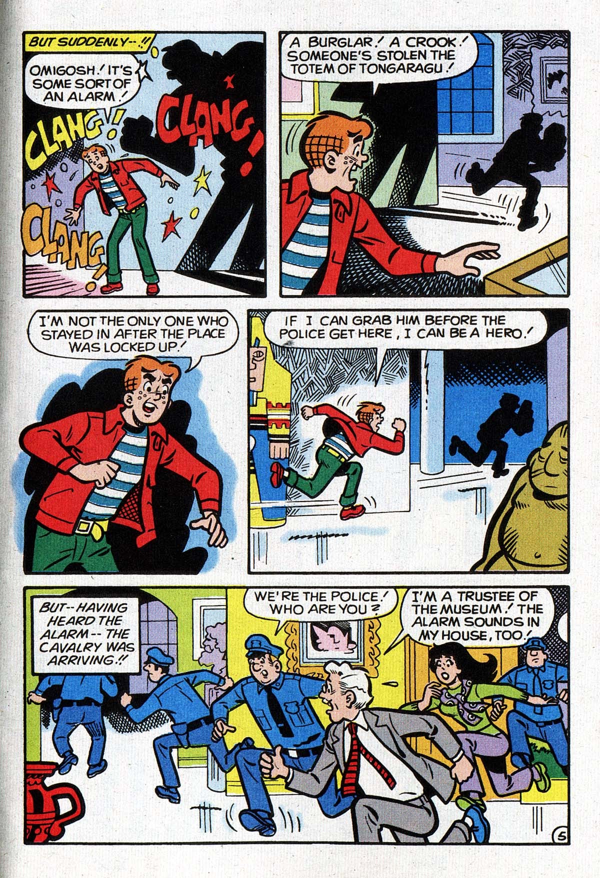 Read online Archie's Double Digest Magazine comic -  Issue #141 - 136