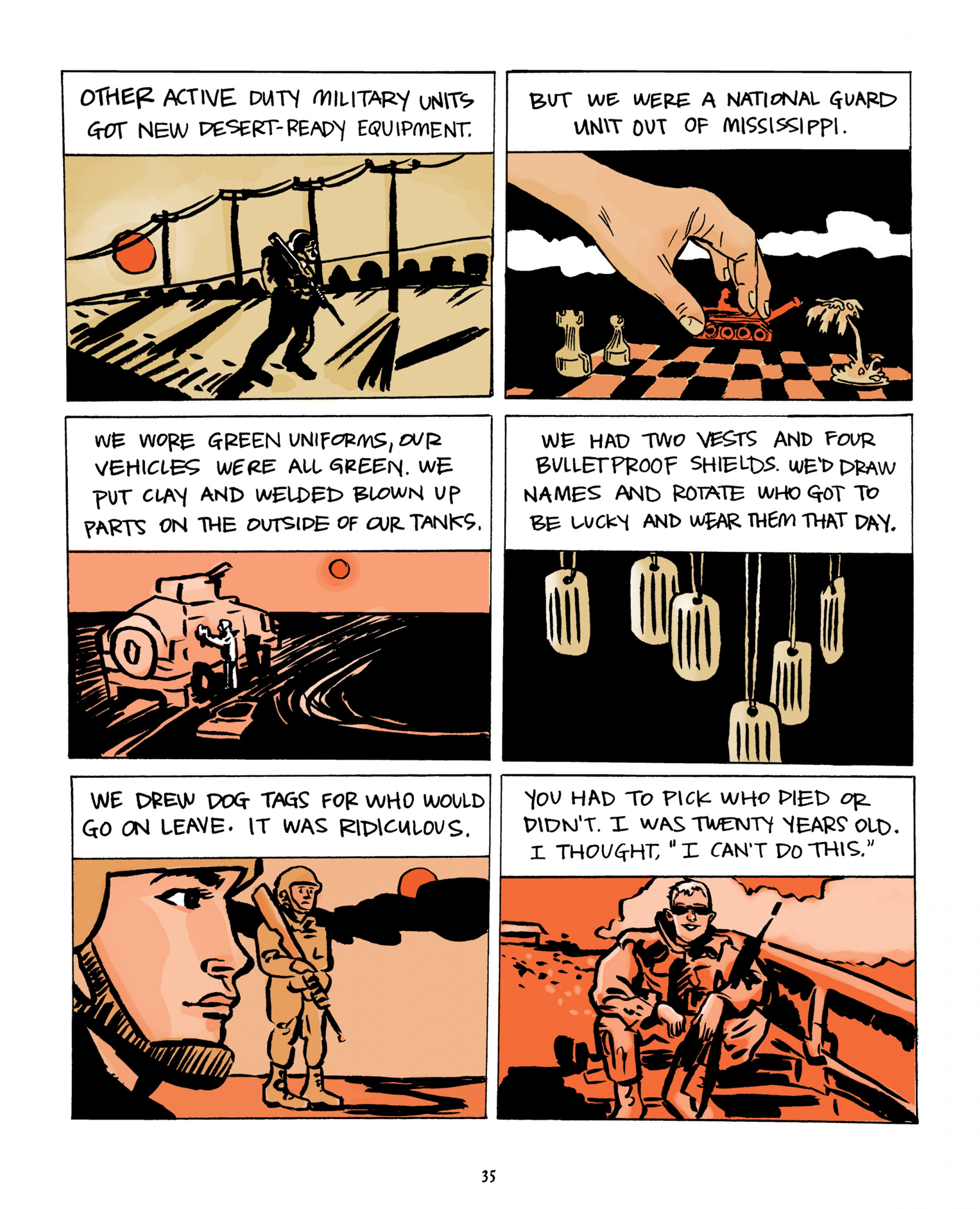 Read online Invisible Wounds: Graphic Journalism by Jess Ruliffson comic -  Issue # TPB (Part 1) - 42