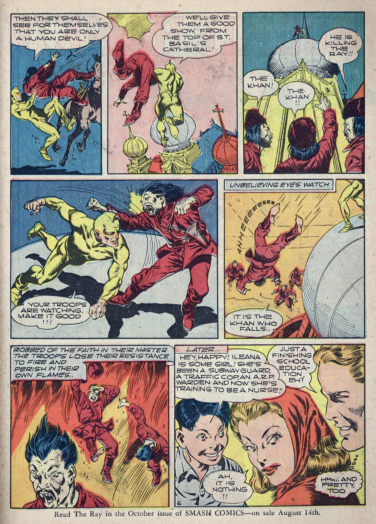 Read online Smash Comics comic -  Issue #35 - 39