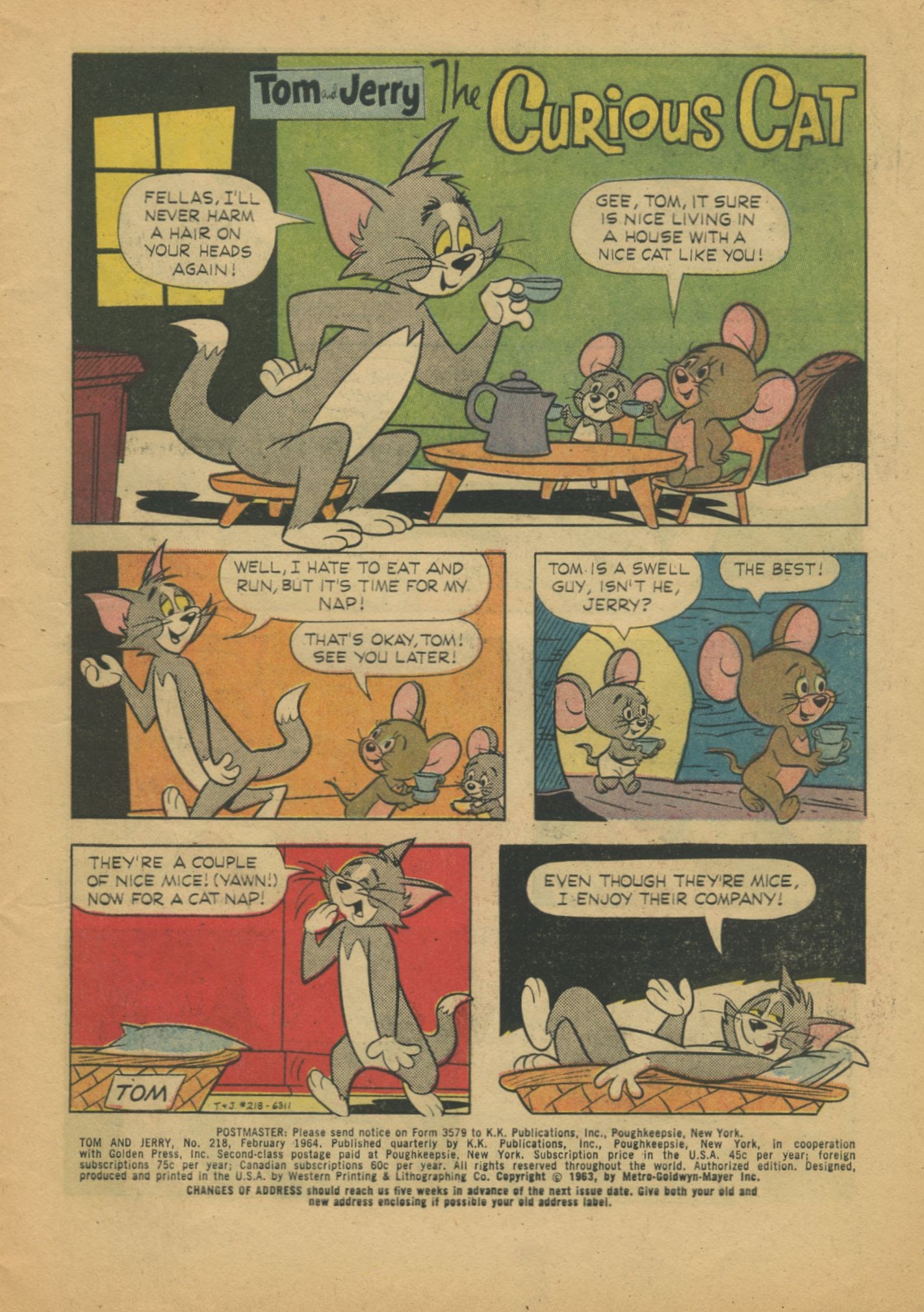 Read online Tom and Jerry comic -  Issue #218 - 3