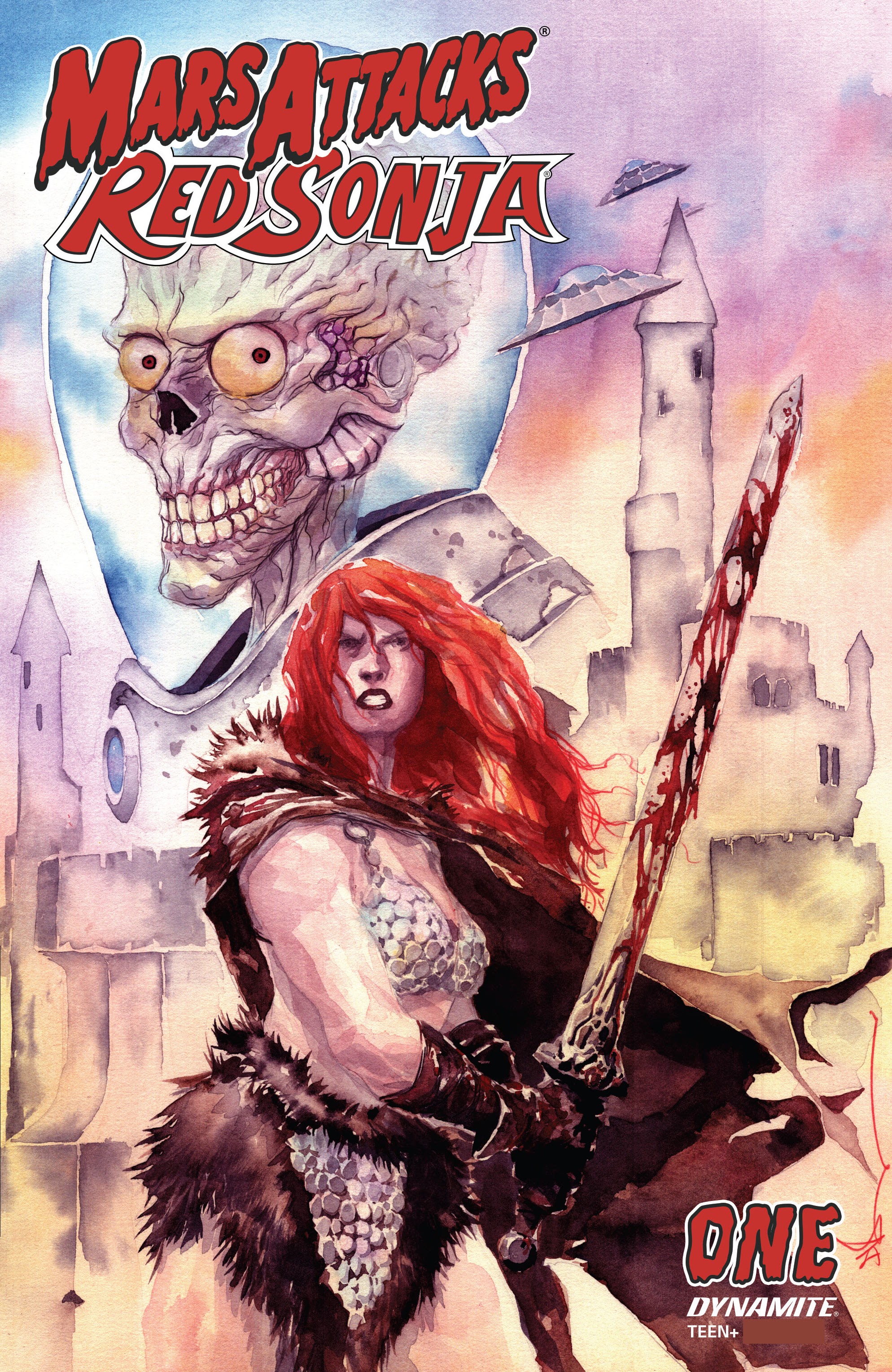 Read online Mars Attacks Red Sonja comic -  Issue #1 - 2