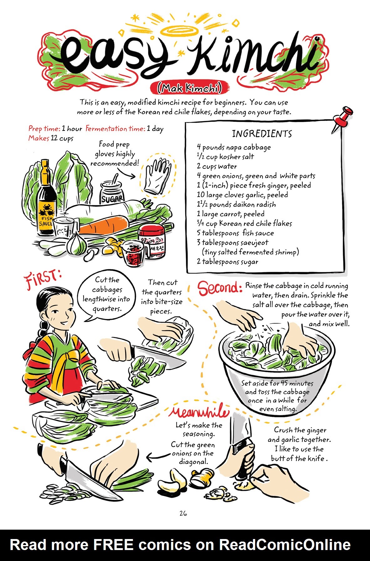 Read online Cook Korean! A Comic Book With Recipes comic -  Issue # TPB (Part 1) - 25