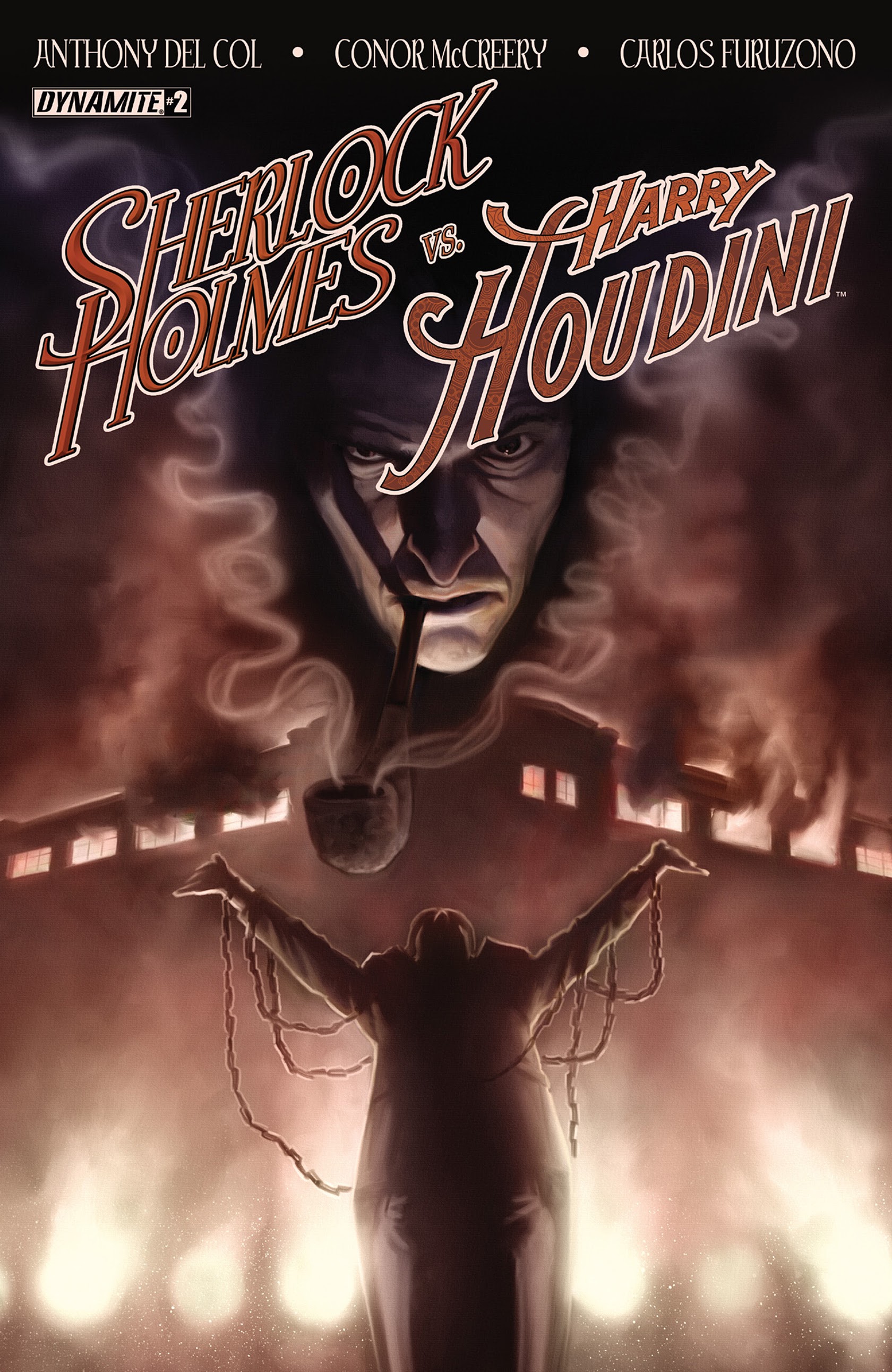 Read online Sherlock Holmes vs. Harry Houdini comic -  Issue #2 - 3