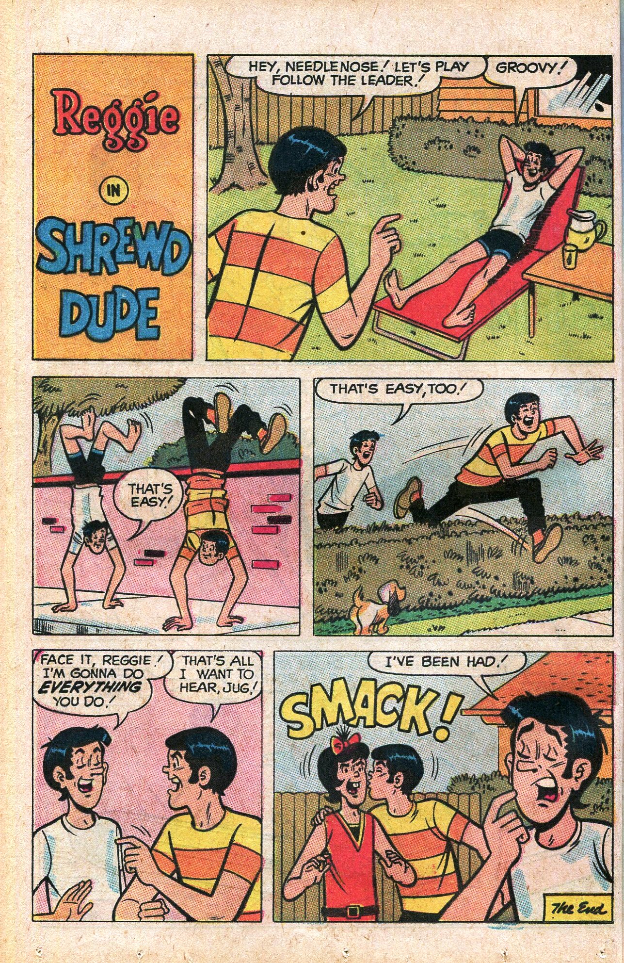 Read online Reggie's Wise Guy Jokes comic -  Issue #8 - 14