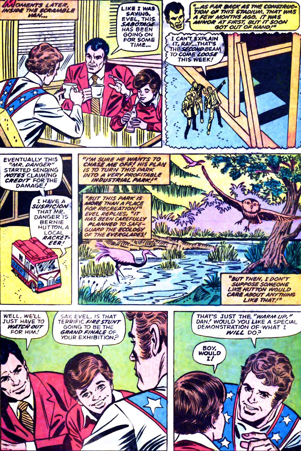 Read online Evel Knievel comic -  Issue # Full - 7