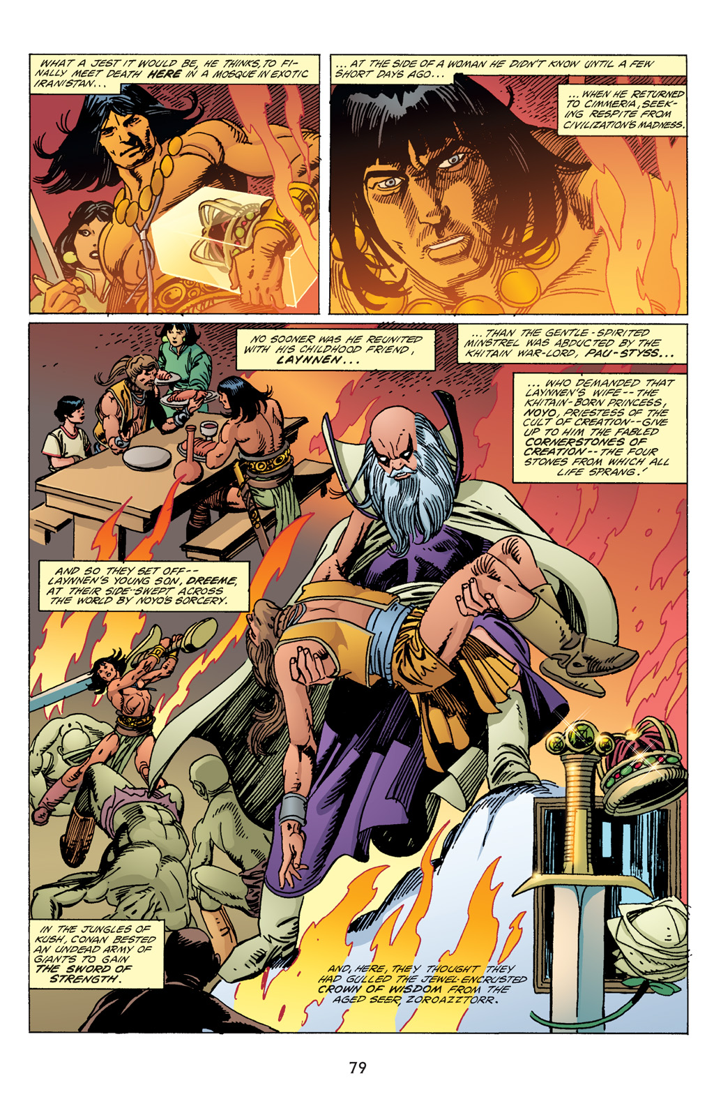 Read online The Chronicles of Conan comic -  Issue # TPB 17 (Part 1) - 79