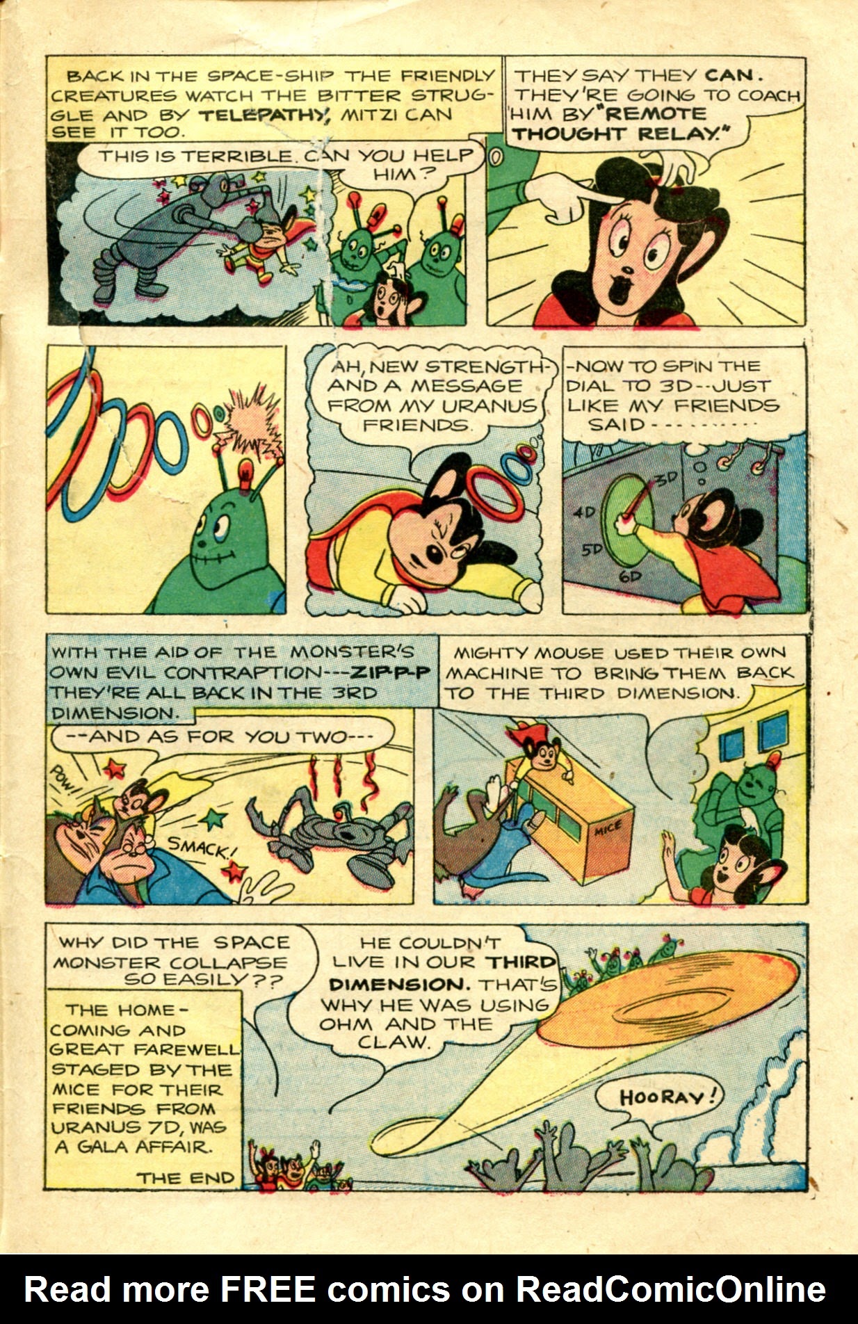Read online Paul Terry's Mighty Mouse Comics comic -  Issue #50 - 33