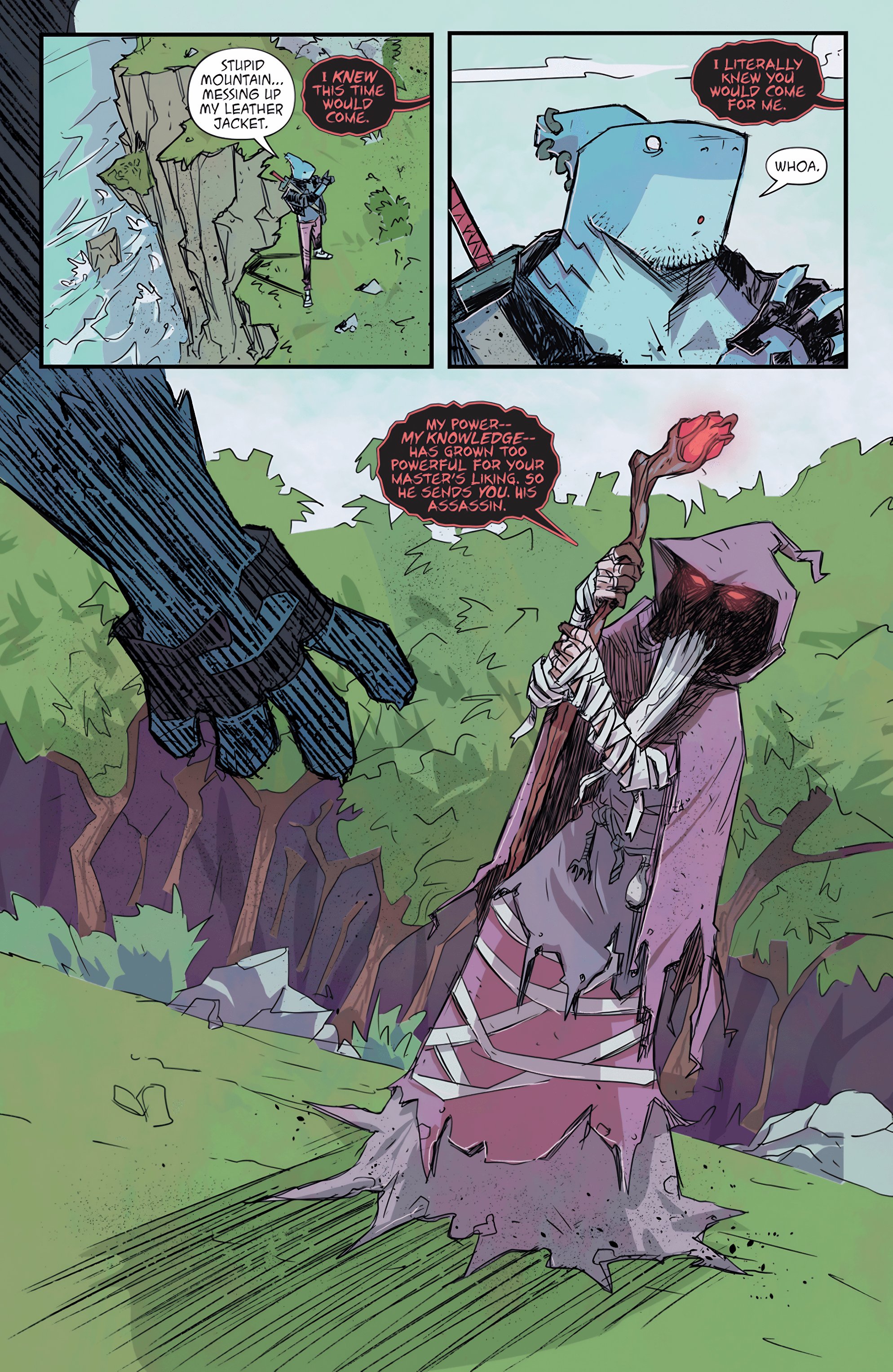 Read online Metalshark Bro: What the Fin? comic -  Issue # TPB - 19