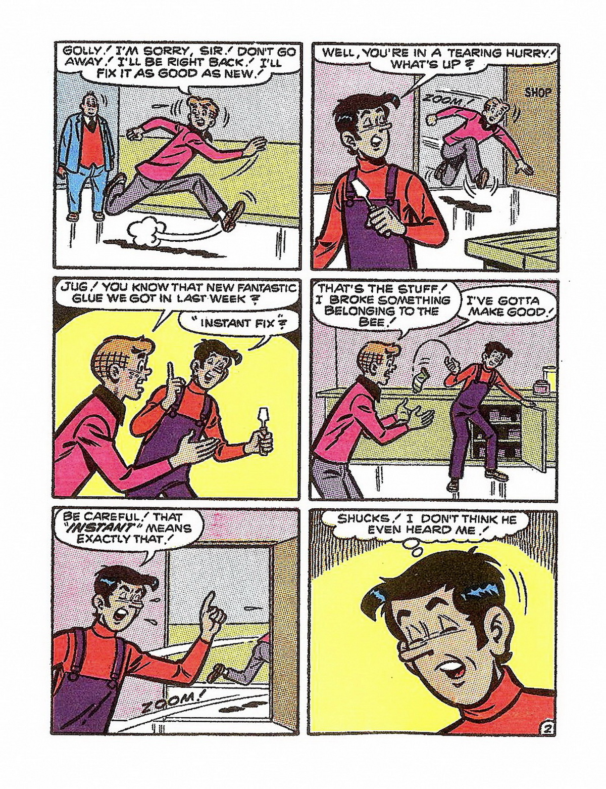 Read online Archie's Double Digest Magazine comic -  Issue #52 - 108