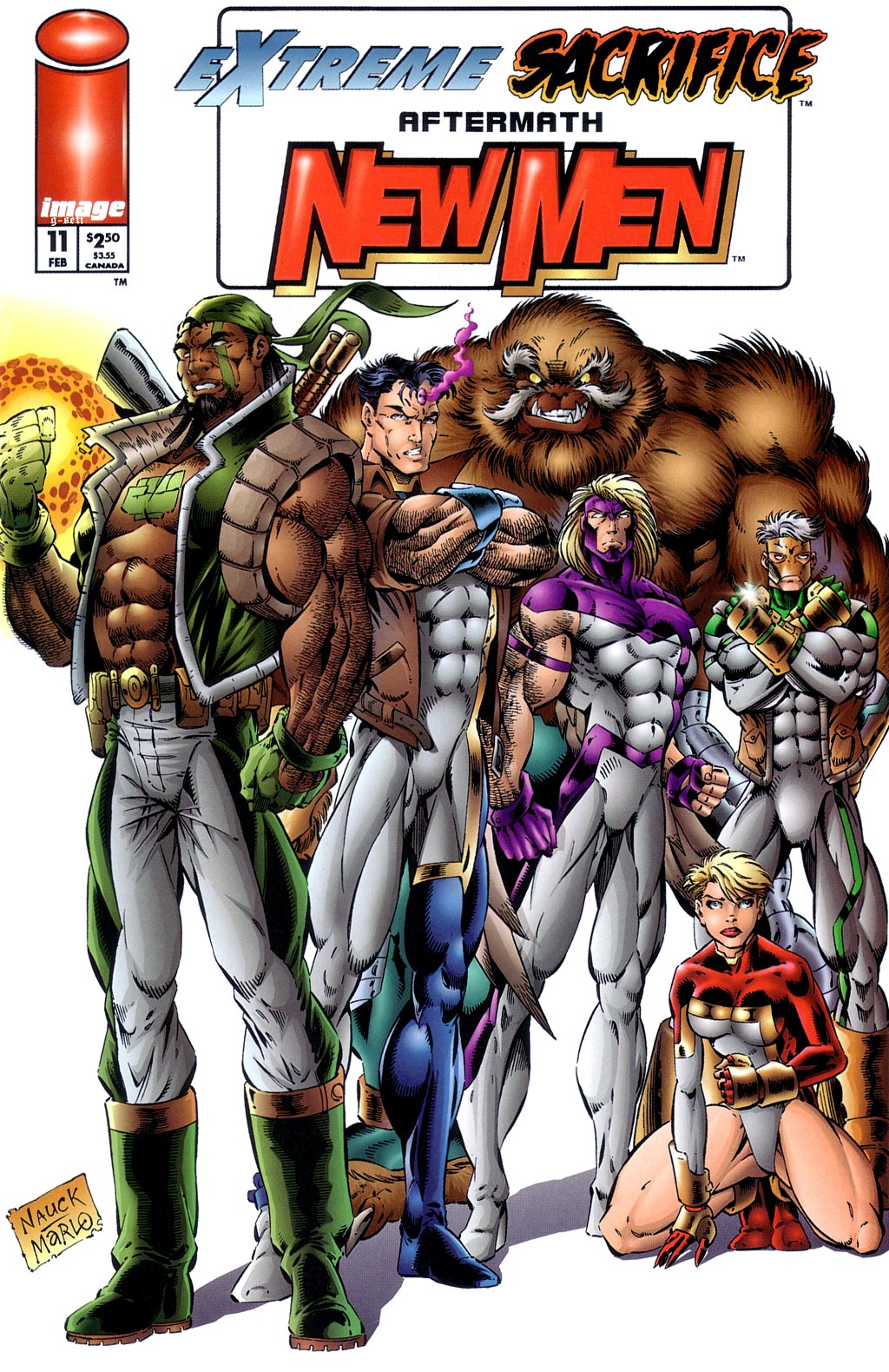Read online NewMen comic -  Issue #11 - 1