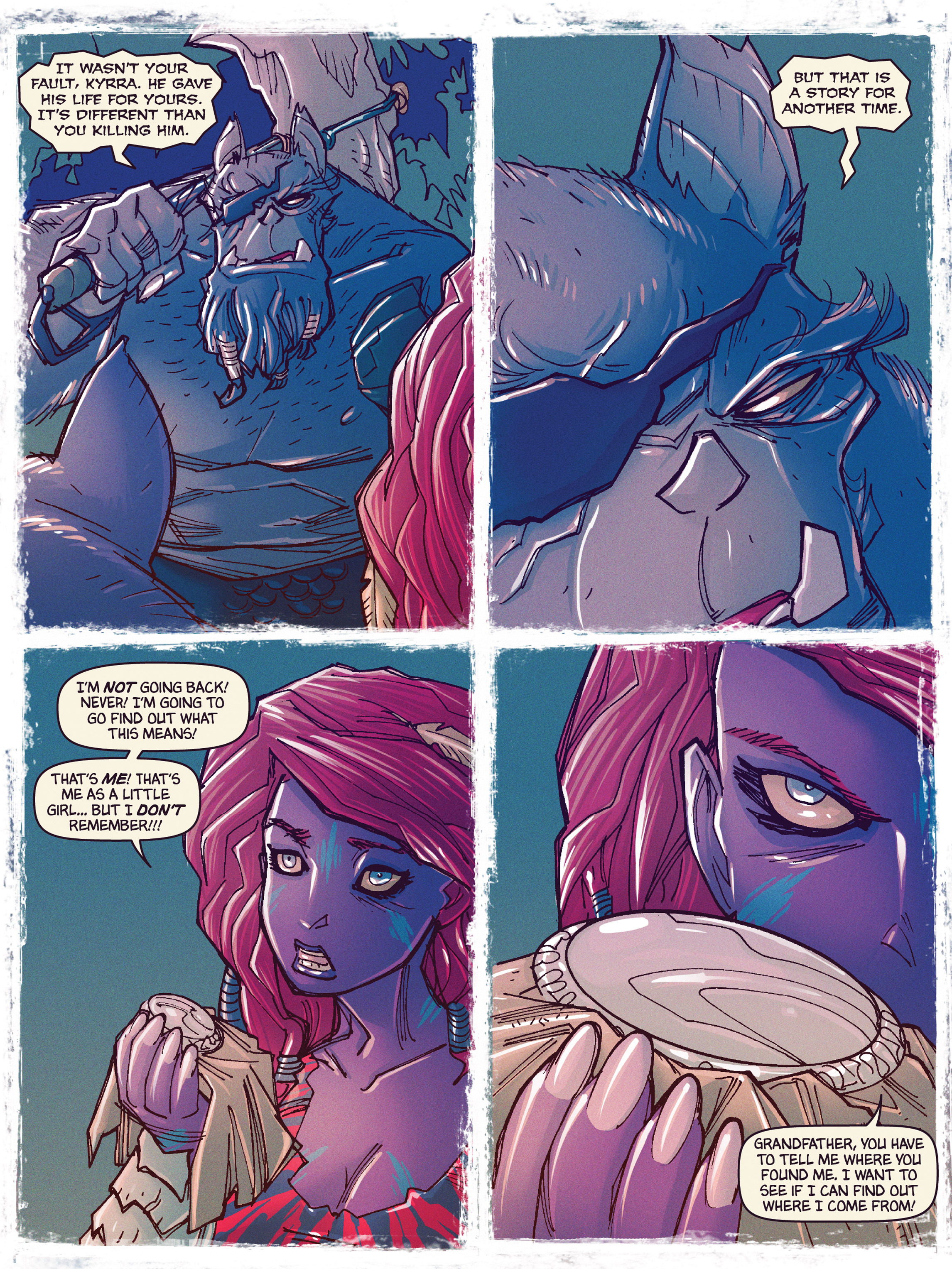 Read online Kyrra: Alien Jungle Girl comic -  Issue #4 - 10