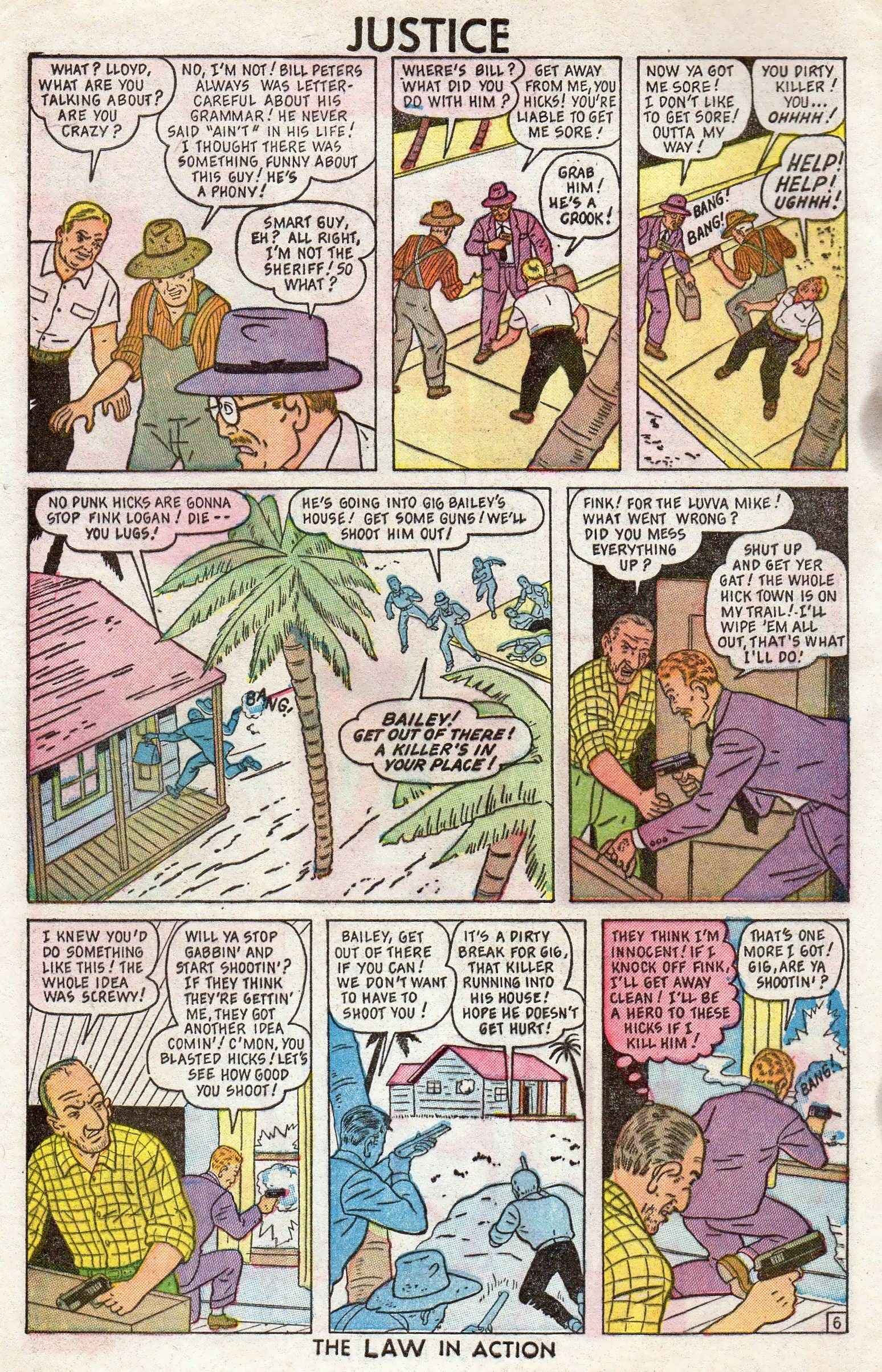Read online Justice (1947) comic -  Issue #11 - 8