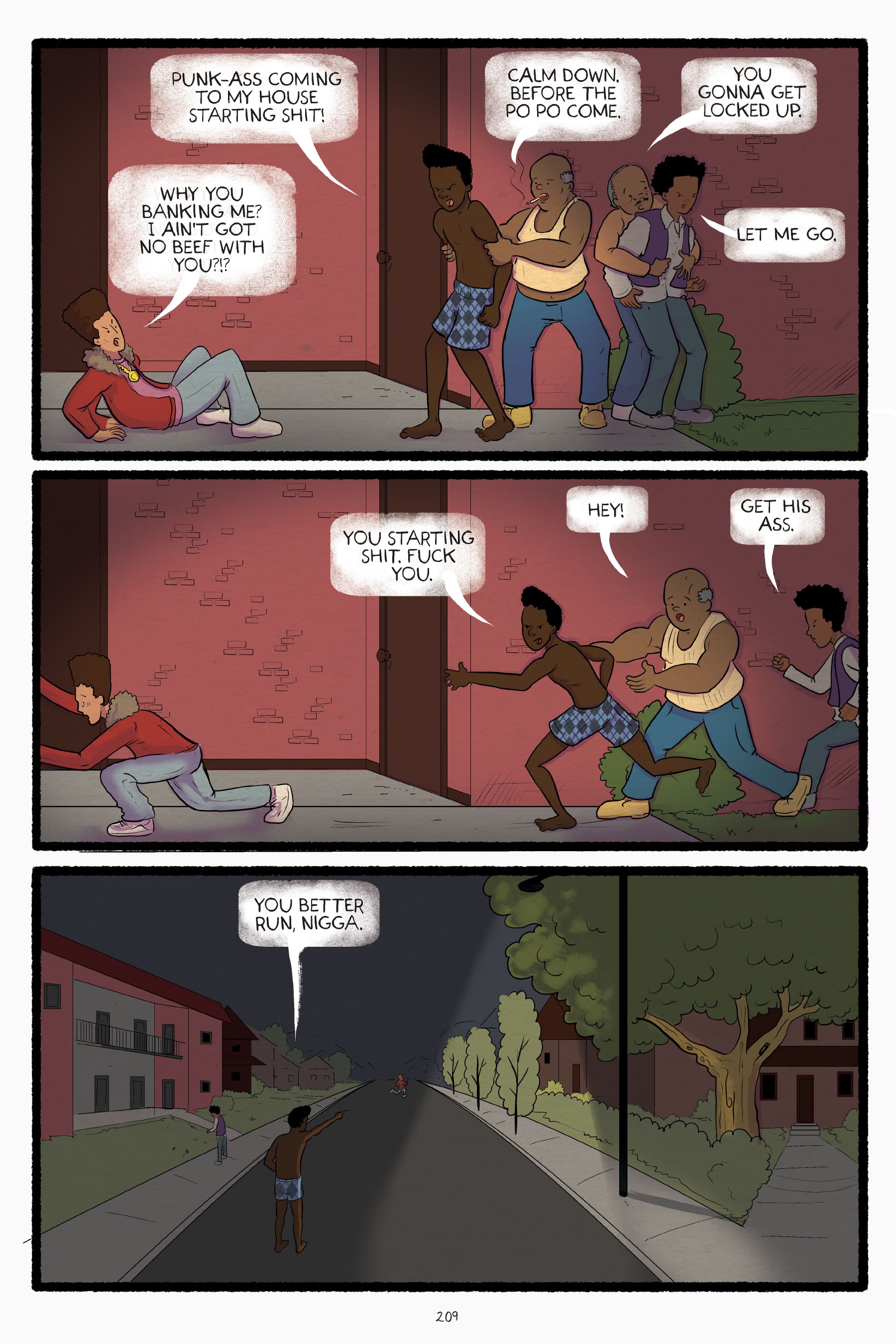 Read online Fights: One Boy's Triumph Over Violence comic -  Issue # TPB (Part 3) - 9