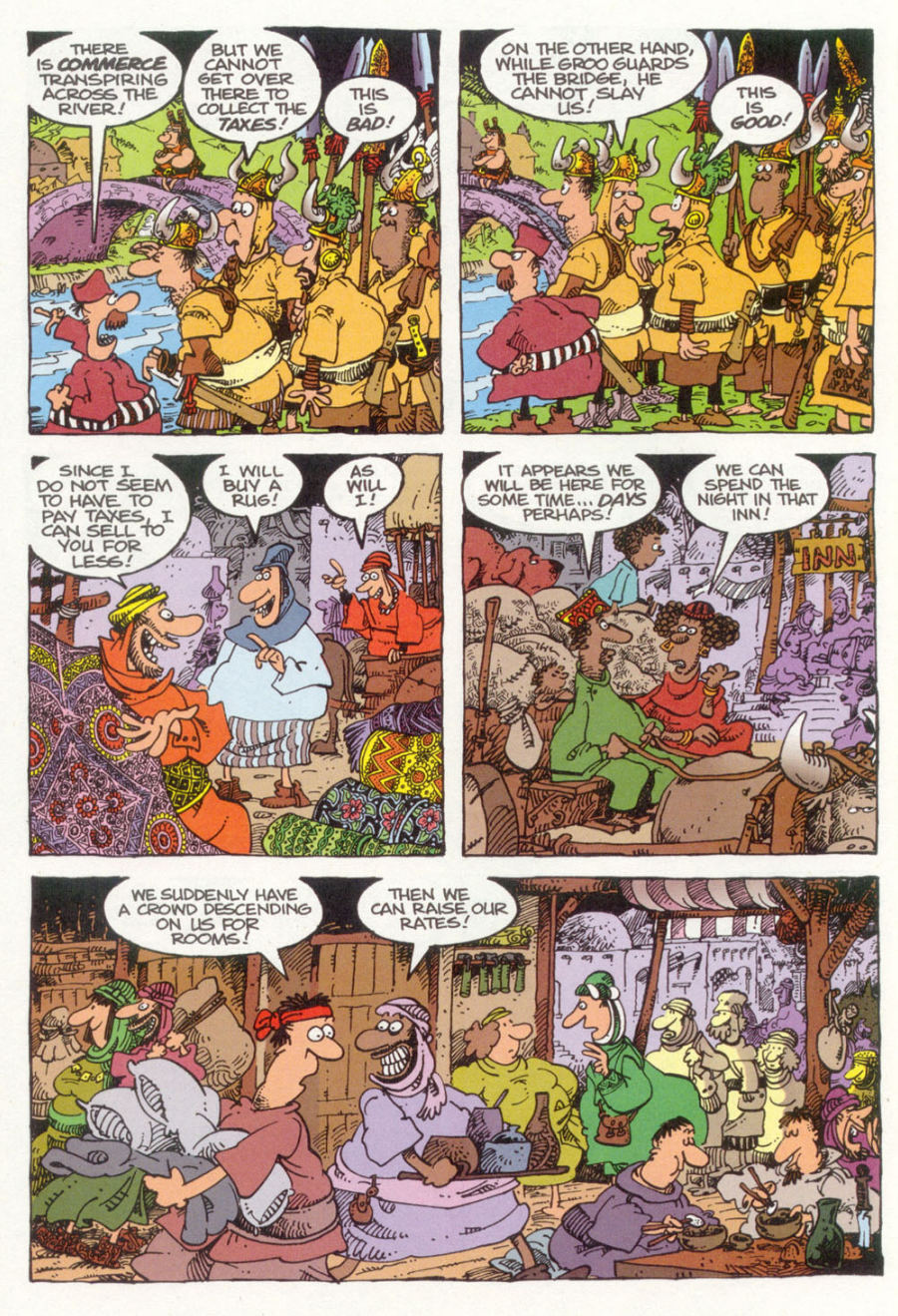 Read online Sergio Aragonés' Groo And Rufferto comic -  Issue #3 - 4