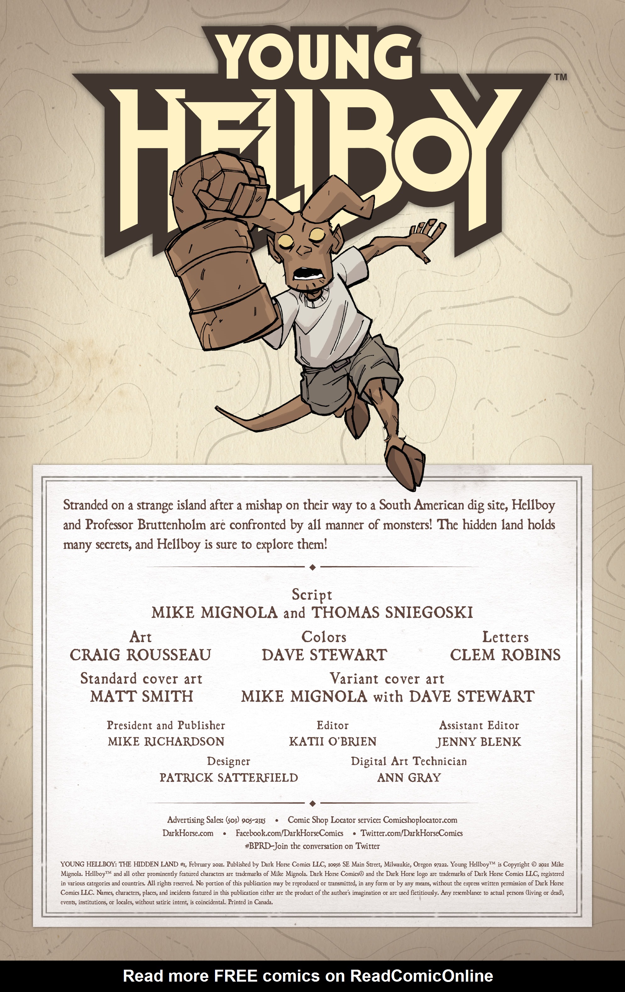 Read online Young Hellboy comic -  Issue #1 - 2