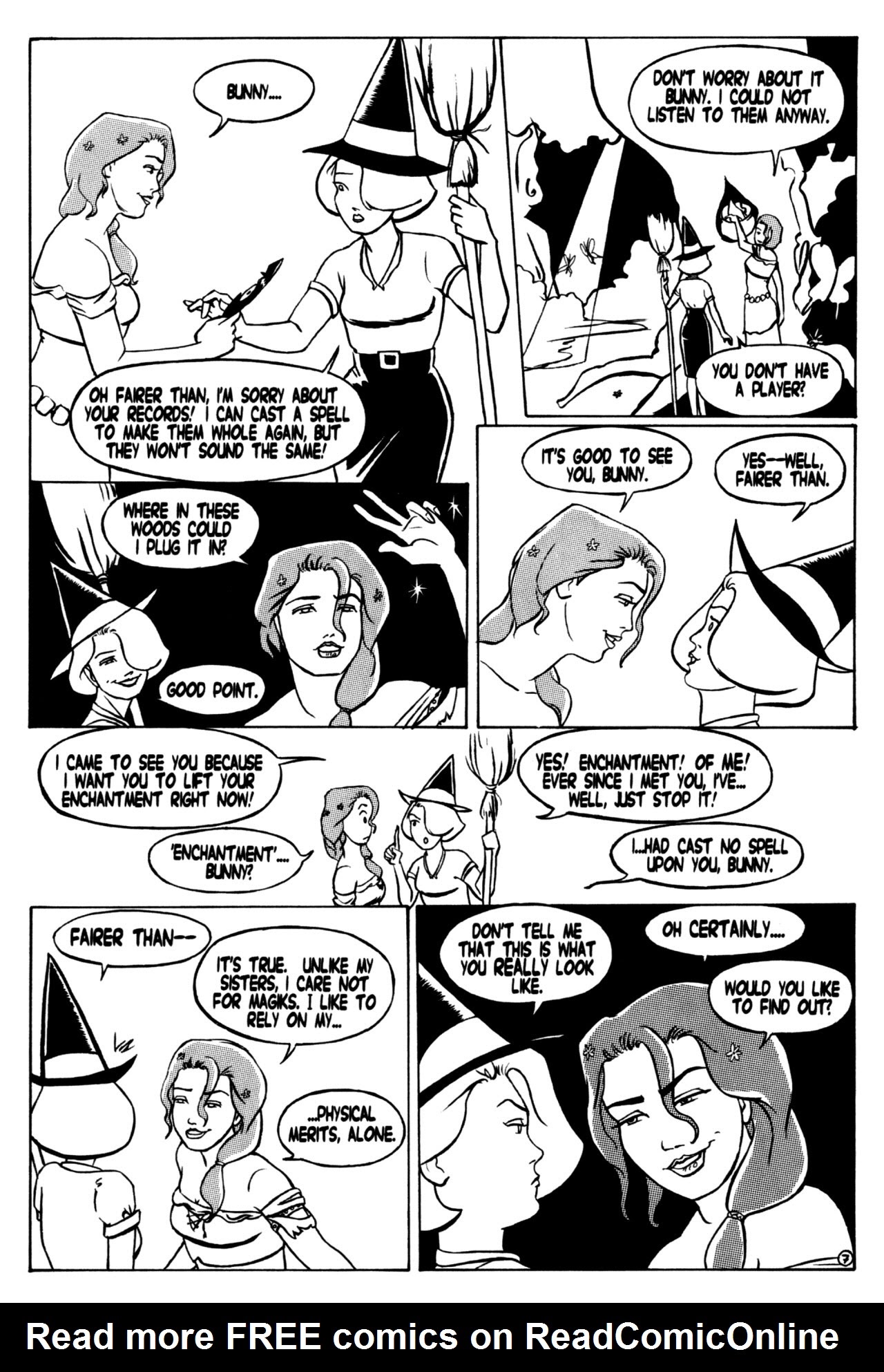 Read online Charm School: Magical Witch Girl Bunny comic -  Issue #2 - 9