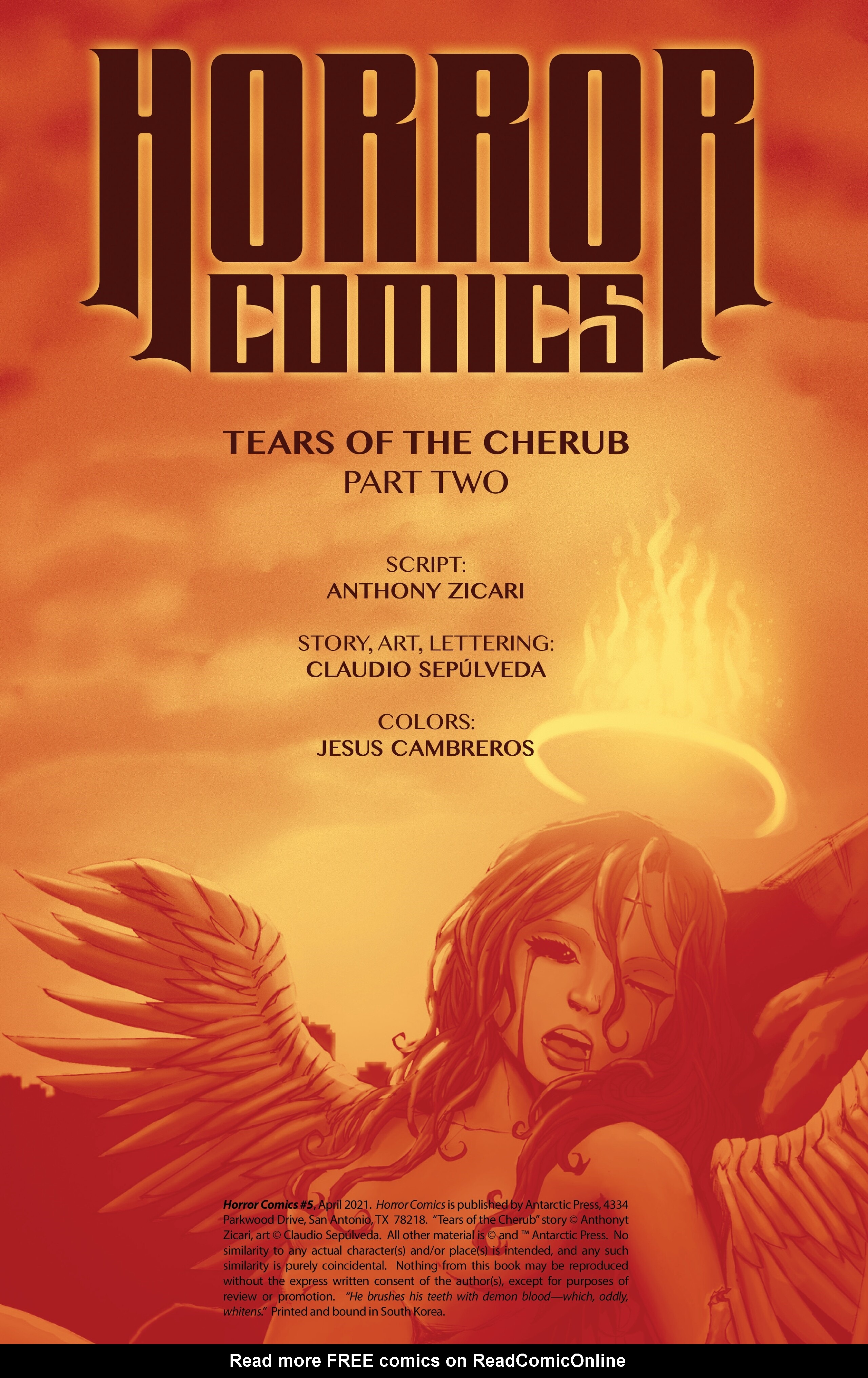 Read online Horror Comics comic -  Issue #5 - 2