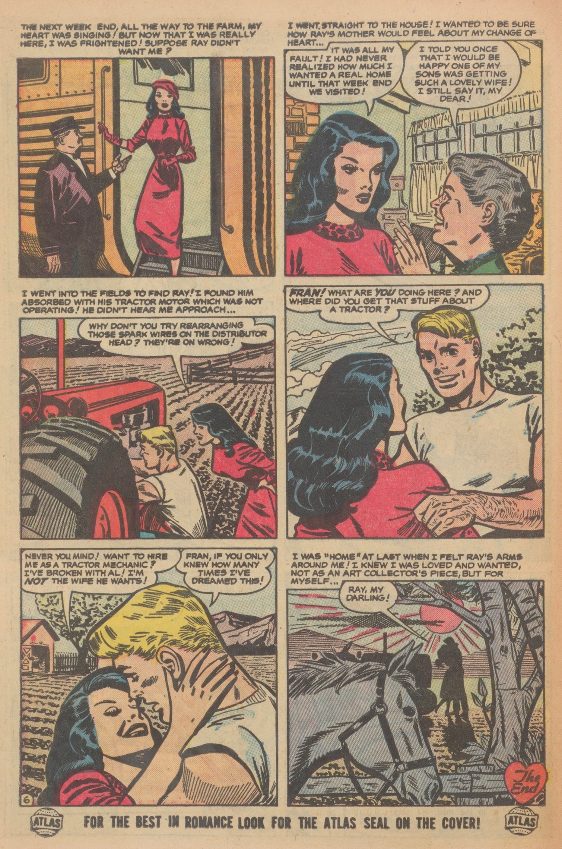 Read online Love Romances comic -  Issue #41 - 32