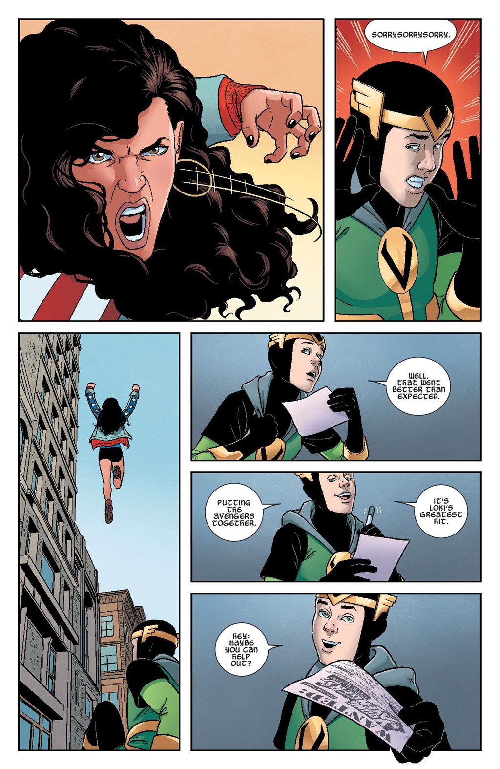 Read online Marvel-Verse (2020) comic -  Issue # America Chavez - 15