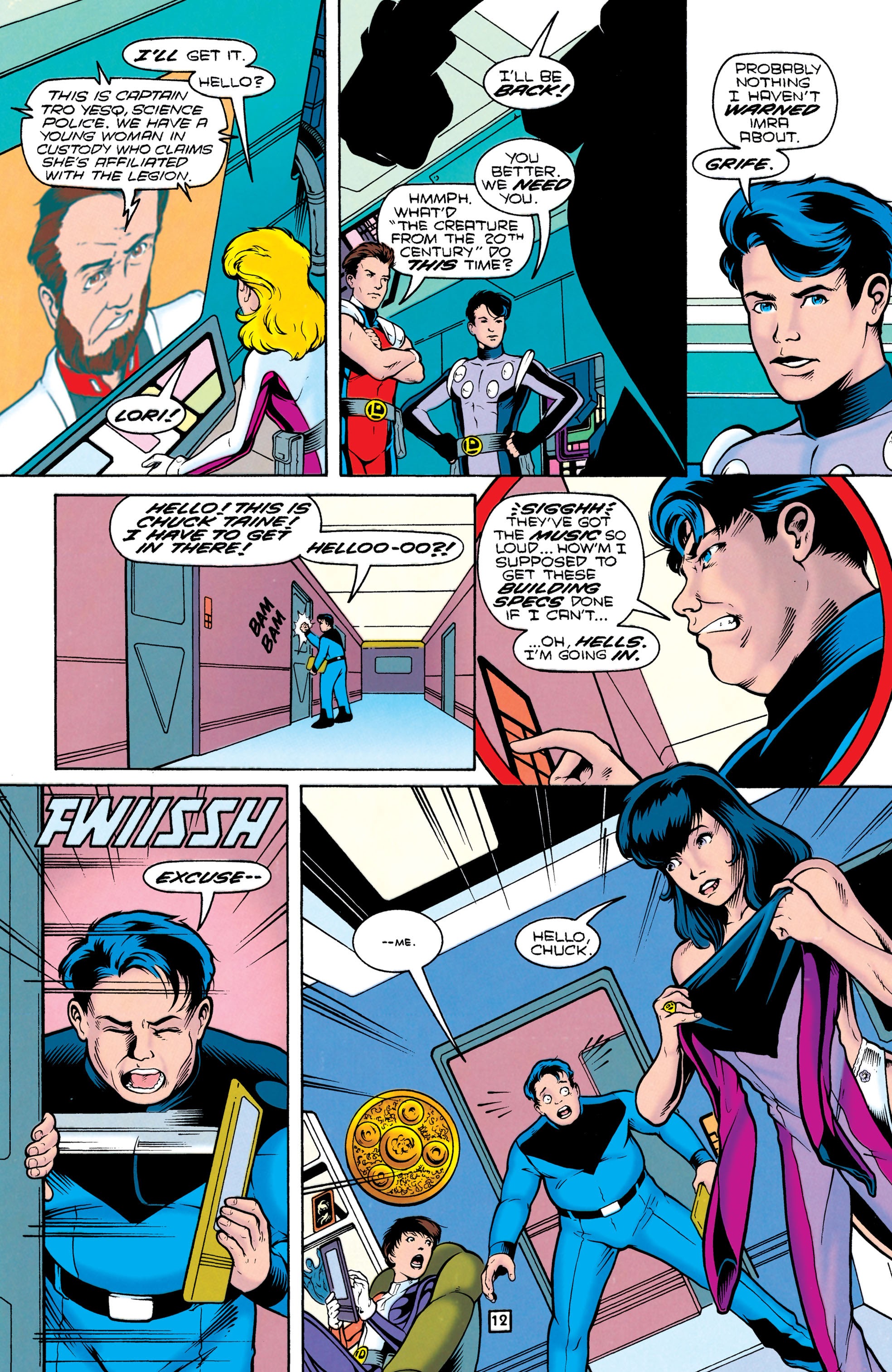 Read online Legionnaires comic -  Issue #34 - 12