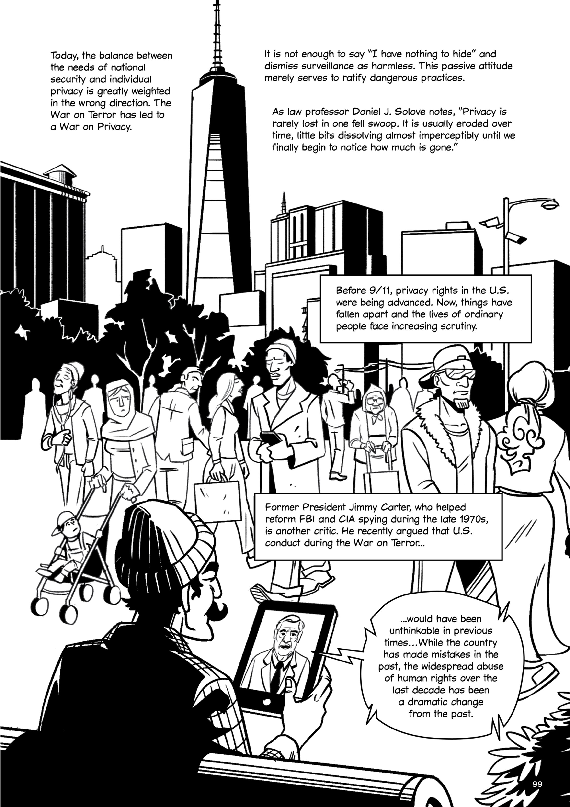 Read online The Machine Never Blinks: A Graphic History of Spying and Surveillance comic -  Issue # TPB - 109