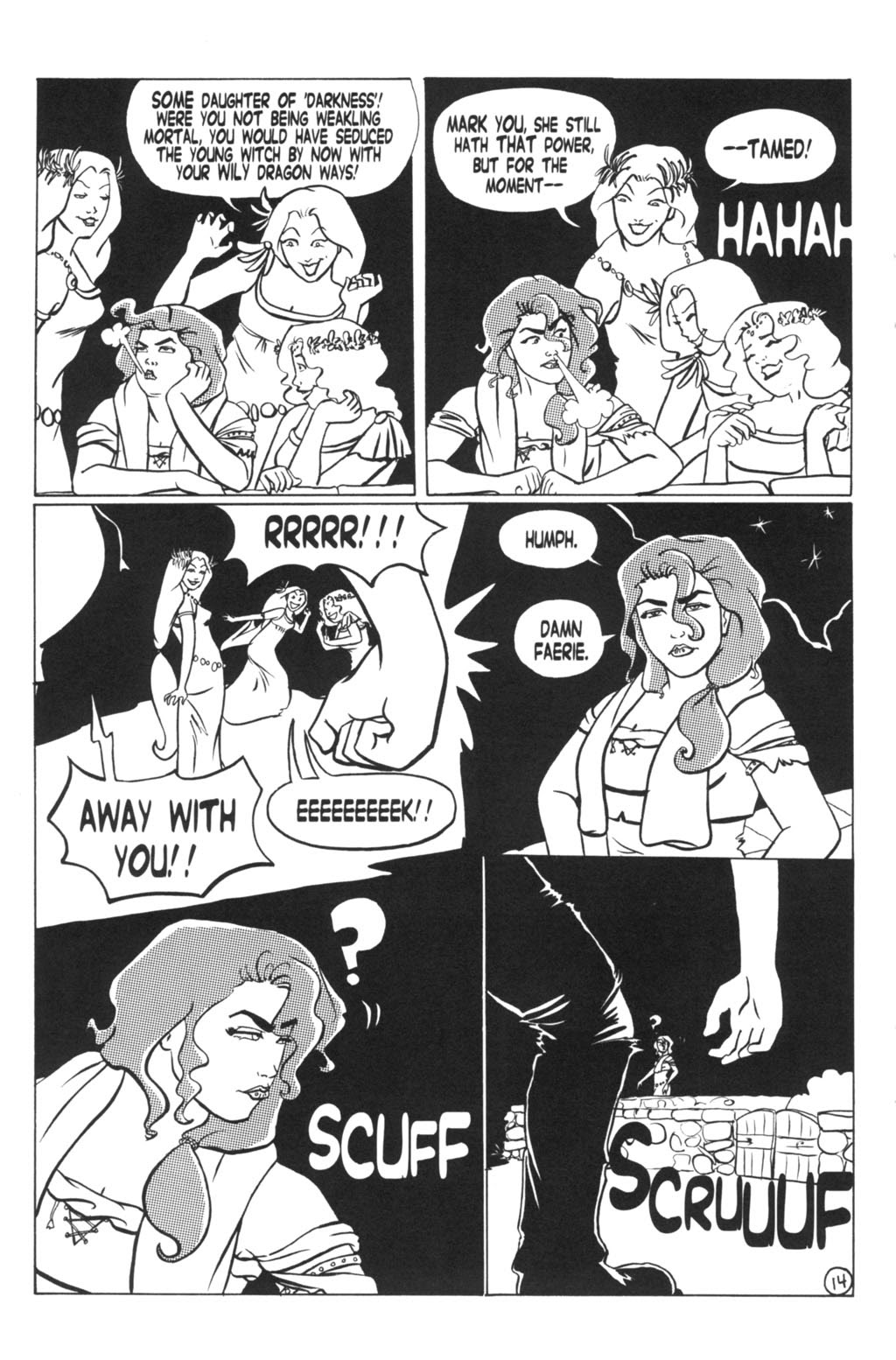 Read online Charm School: Magical Witch Girl Bunny comic -  Issue #5 - 16