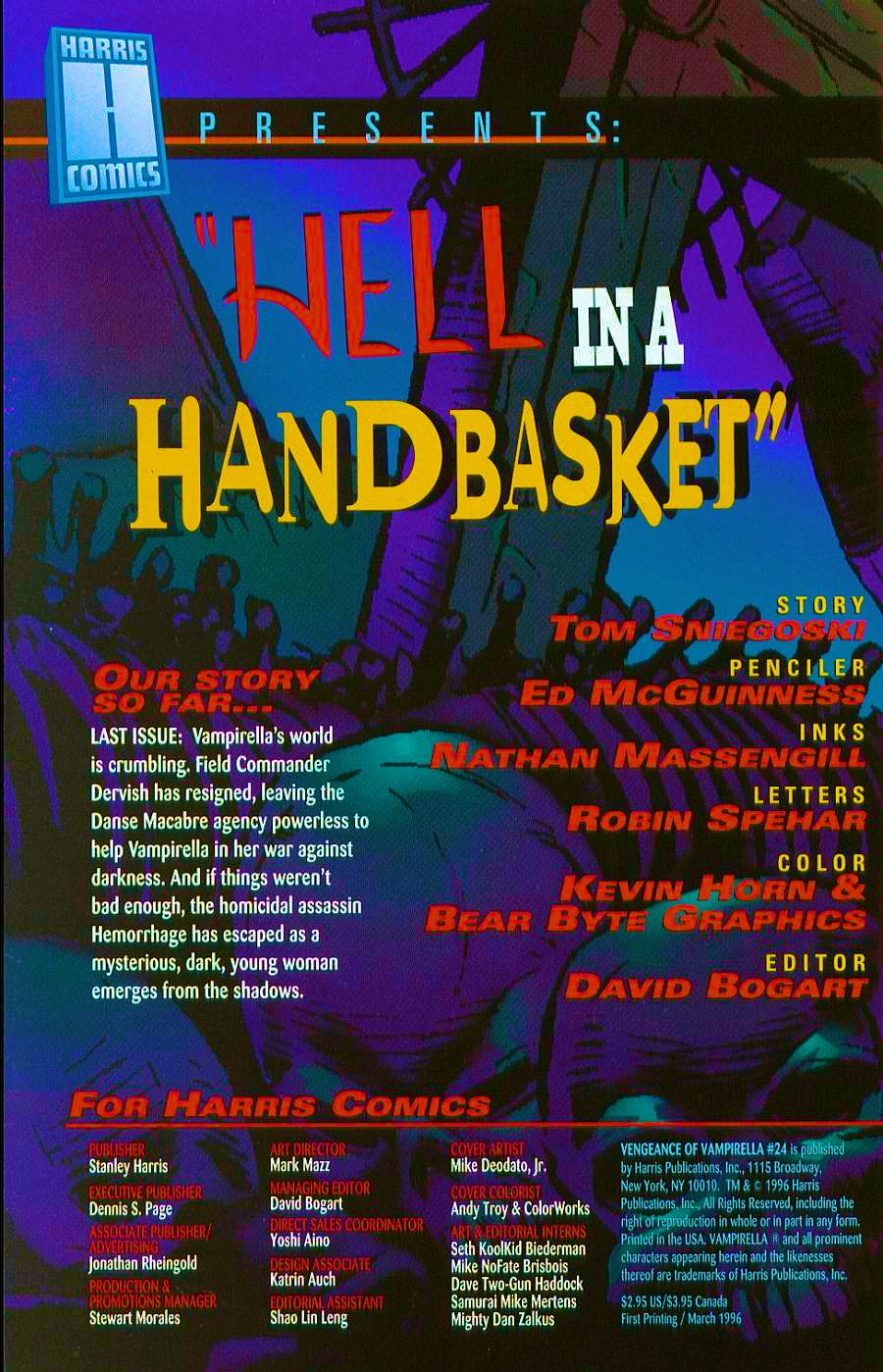 Read online Vengeance of Vampirella comic -  Issue #24 - 2