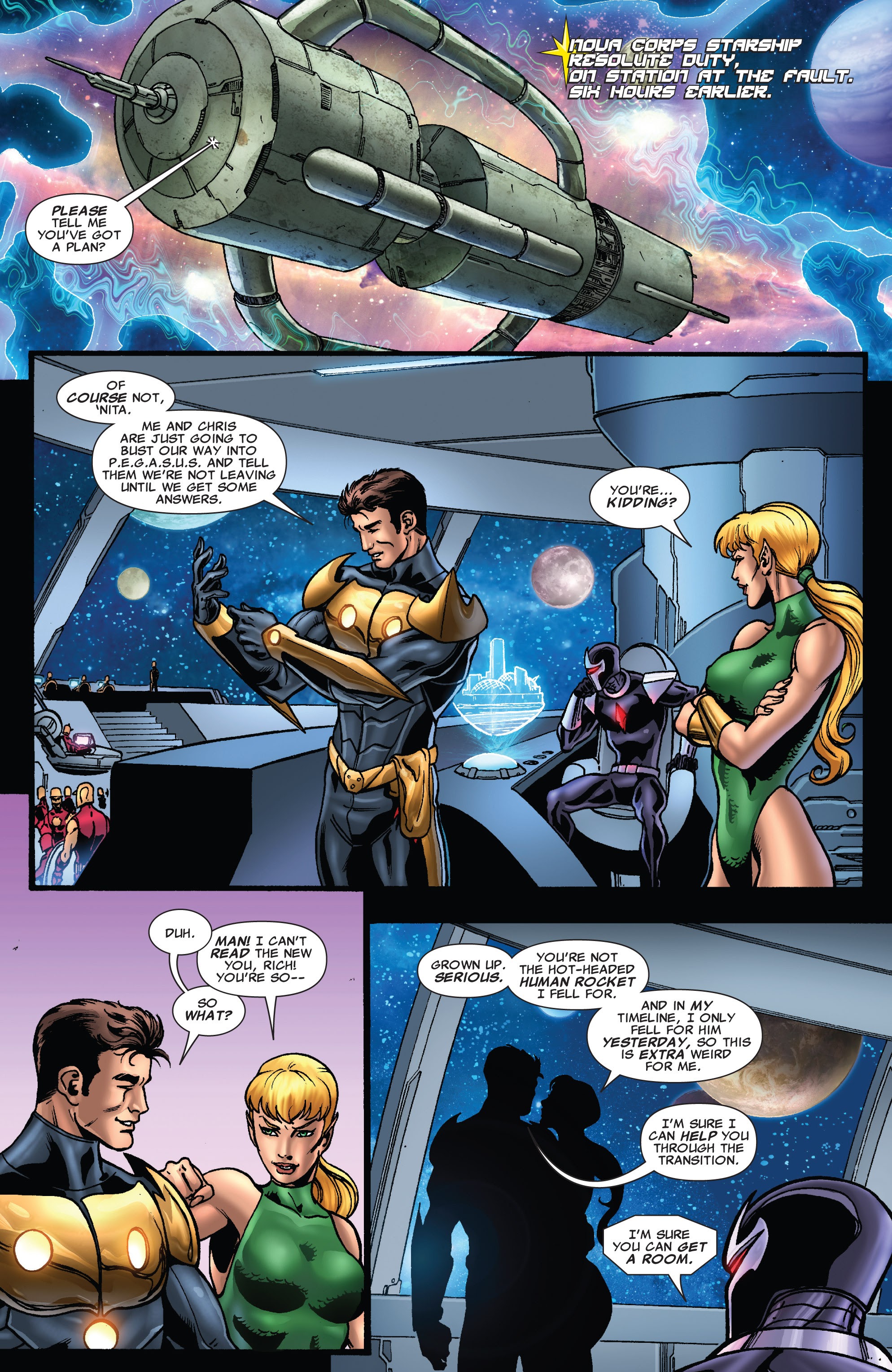 Read online Nova (2007) comic -  Issue #36 - 11