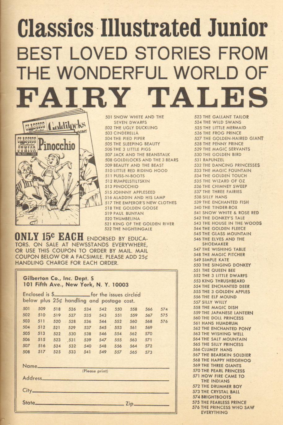 Read online Classics Illustrated comic -  Issue #132 - 51