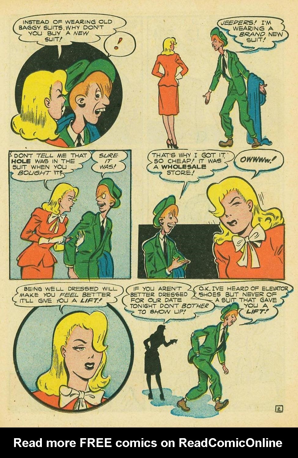 Read online Suzie Comics comic -  Issue #62 - 35