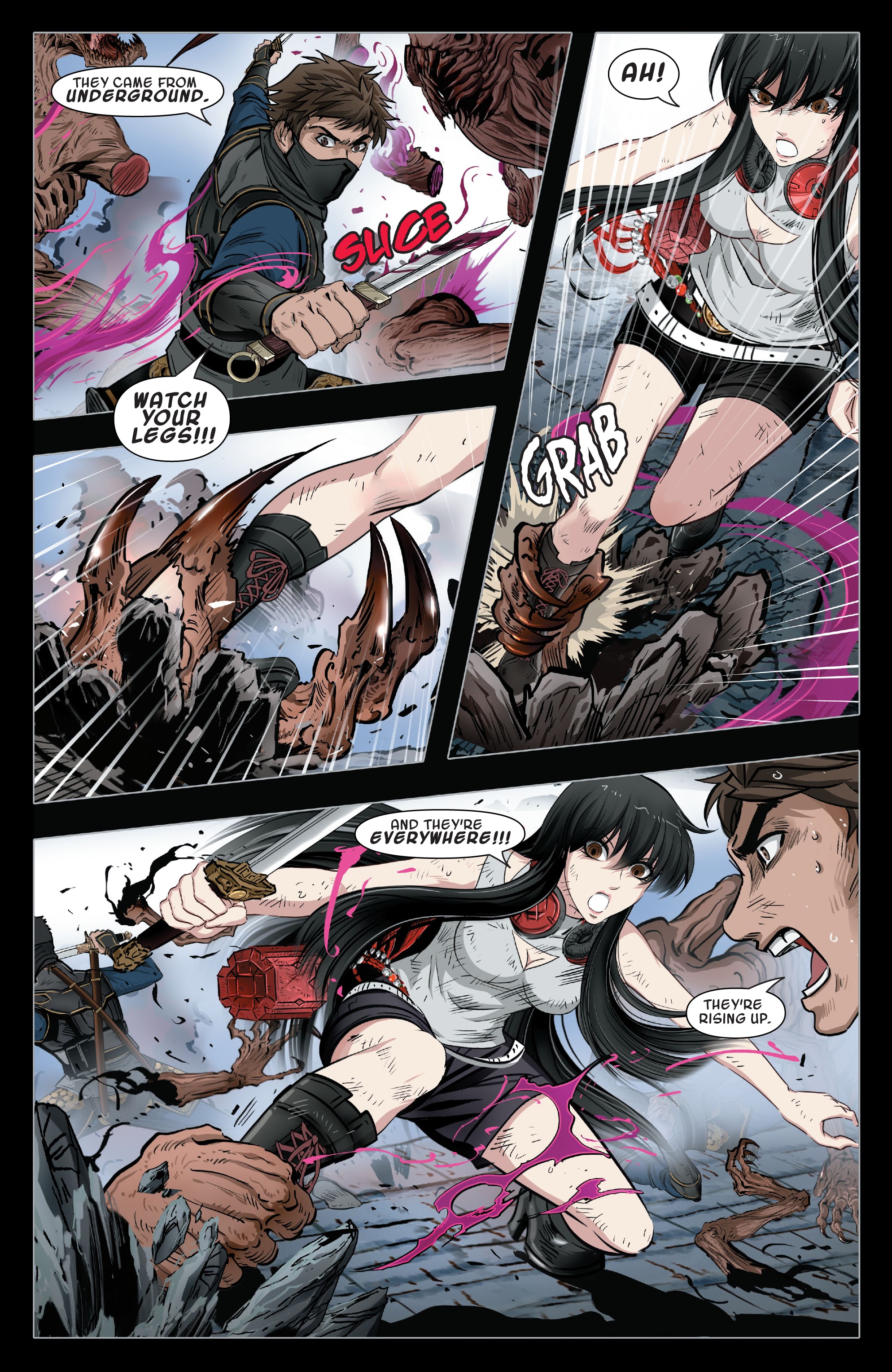 Read online Sword Master comic -  Issue #10 - 12