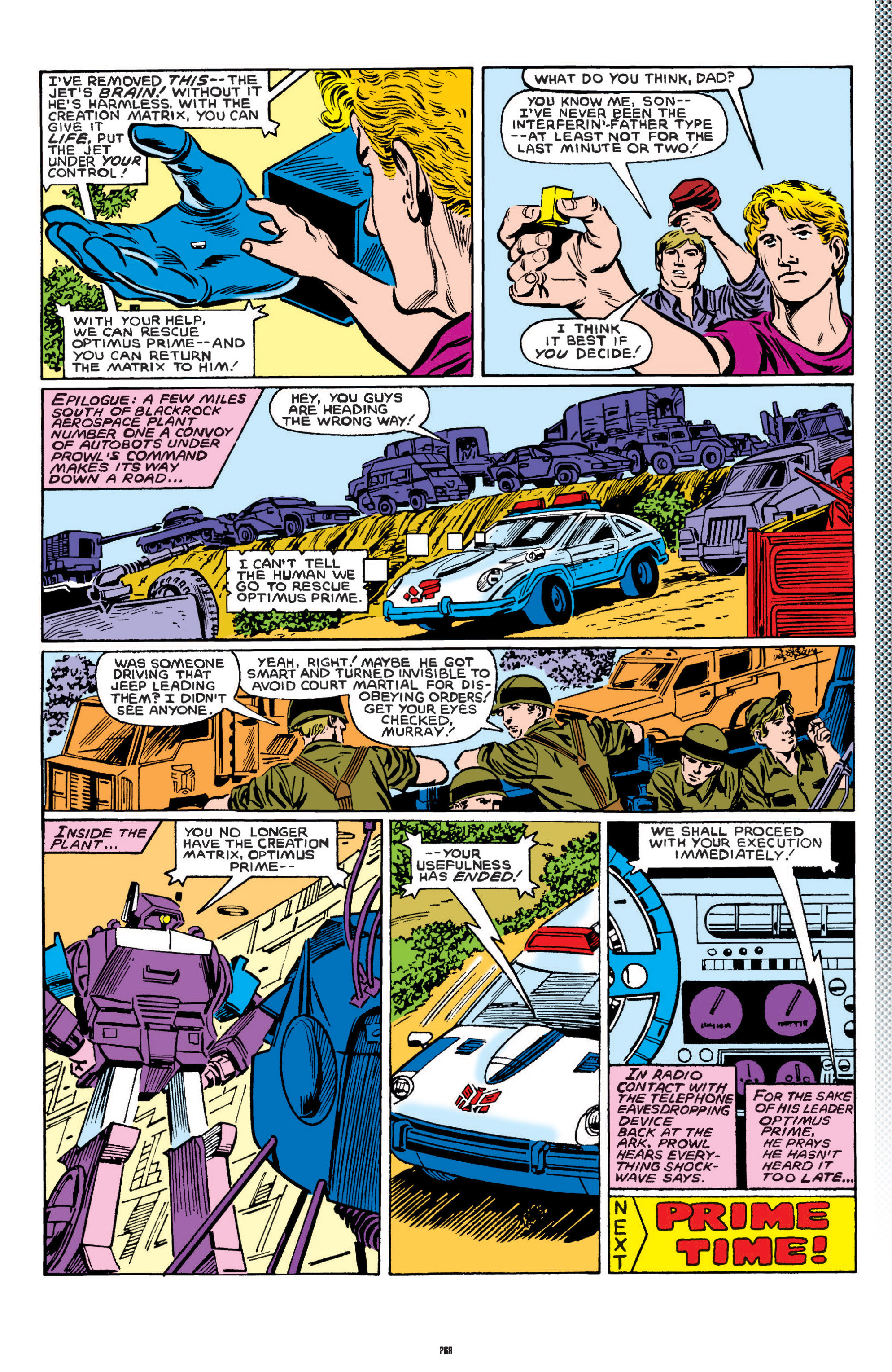 Read online The Transformers Classics comic -  Issue # TPB 1 - 269