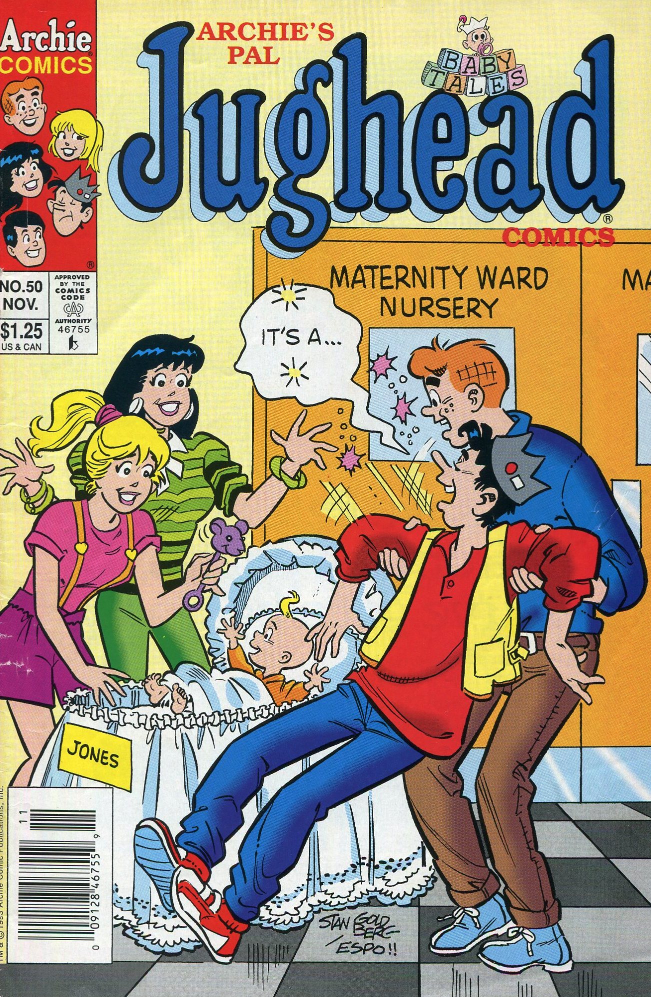 Read online Archie's Pal Jughead Comics comic -  Issue #50 - 1