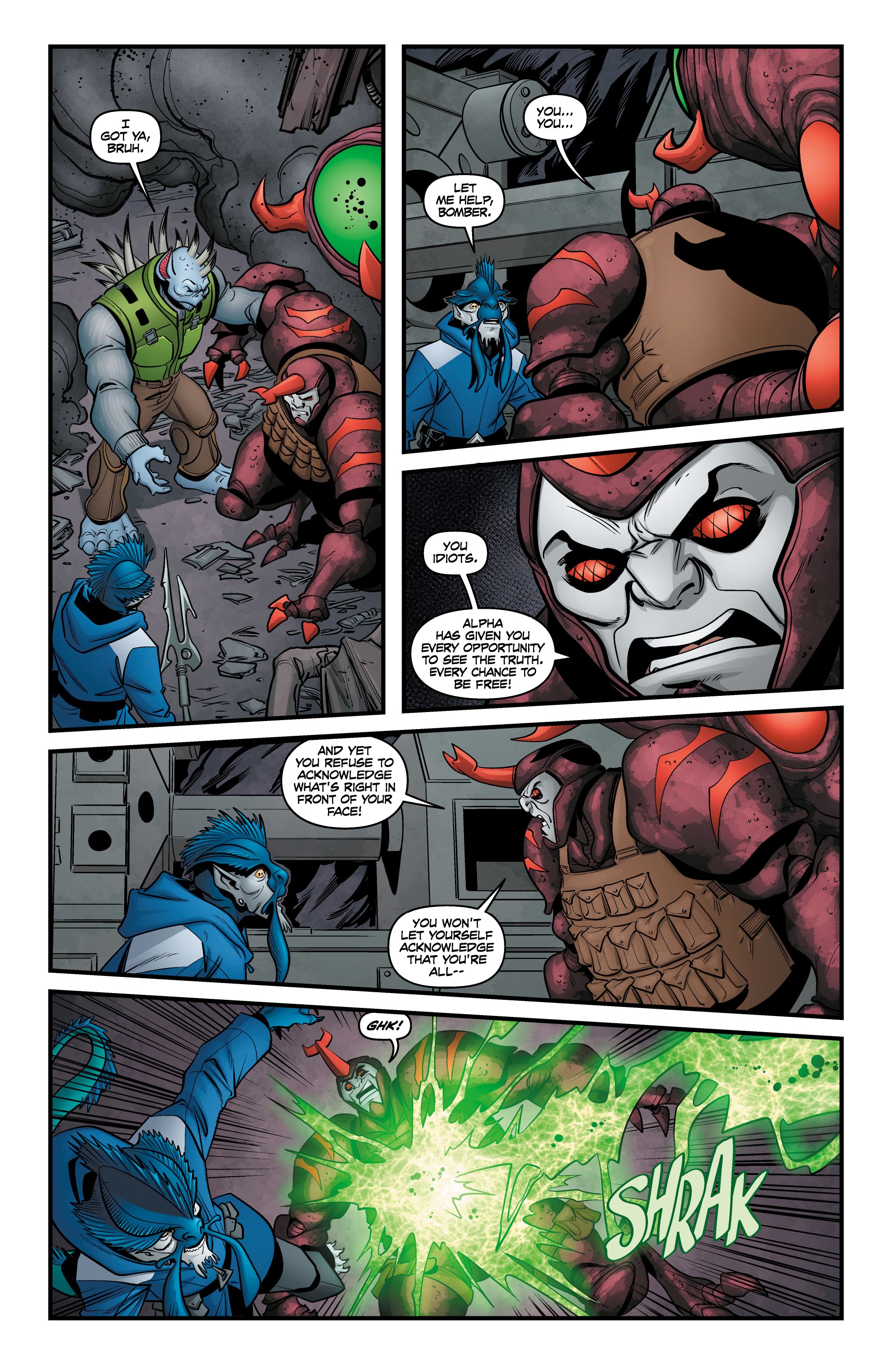 Read online Alter Nation: They Hide Hybrids comic -  Issue # TPB - 37