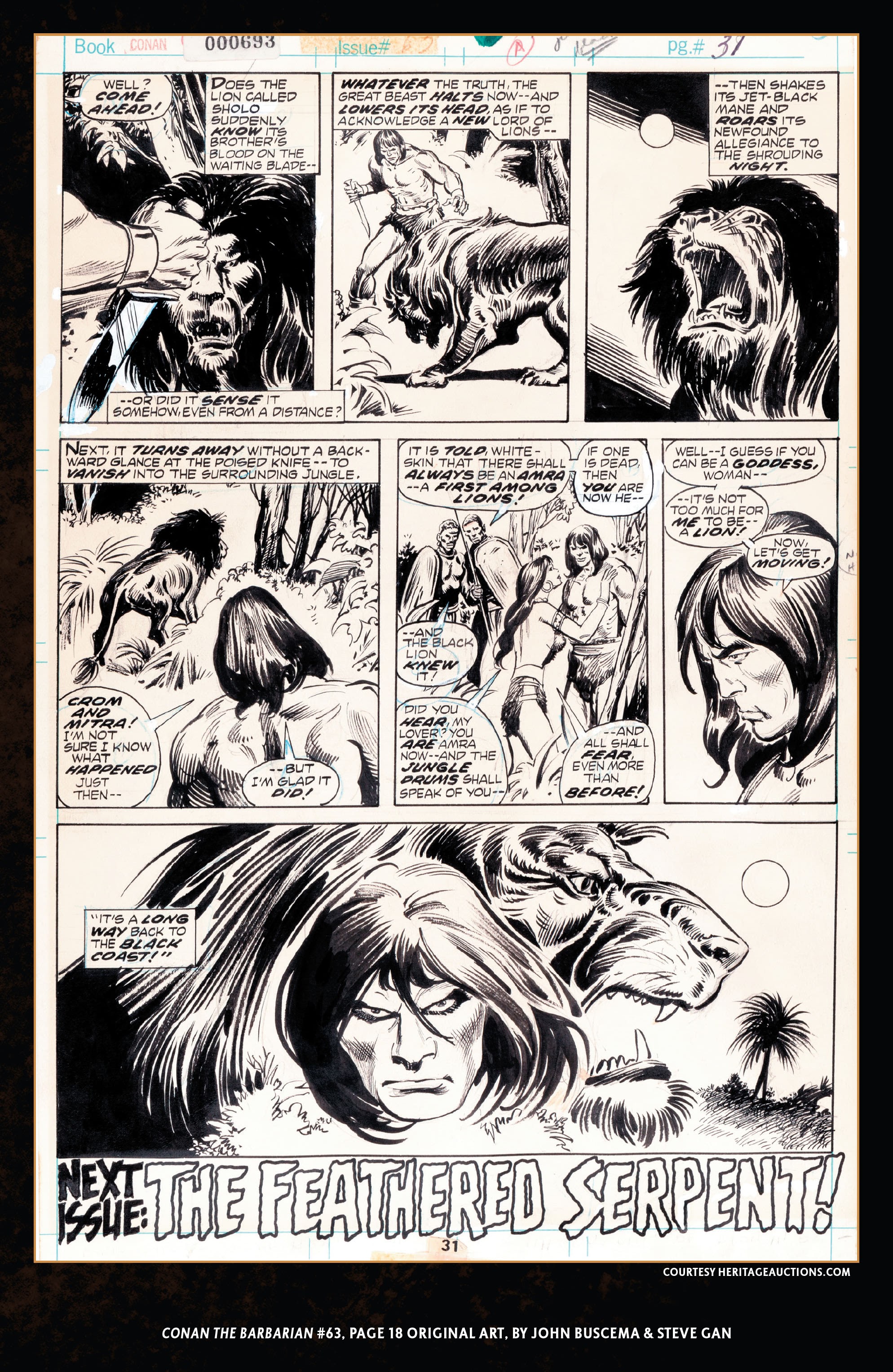 Read online Conan the Barbarian Epic Collection: The Original Marvel Years - Of Once and Future Kings comic -  Issue # TPB (Part 4) - 40